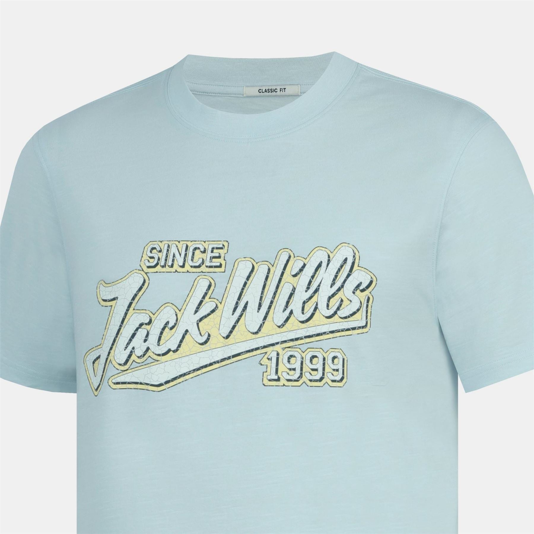 Jack Wills Retro Graphic Cotton Short Sleeve Crew Neck T-Shirt