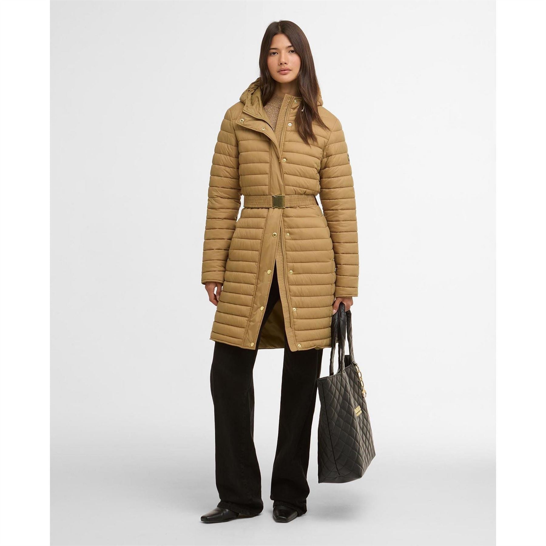 Barbour International Longline Jada Puffer Jacket