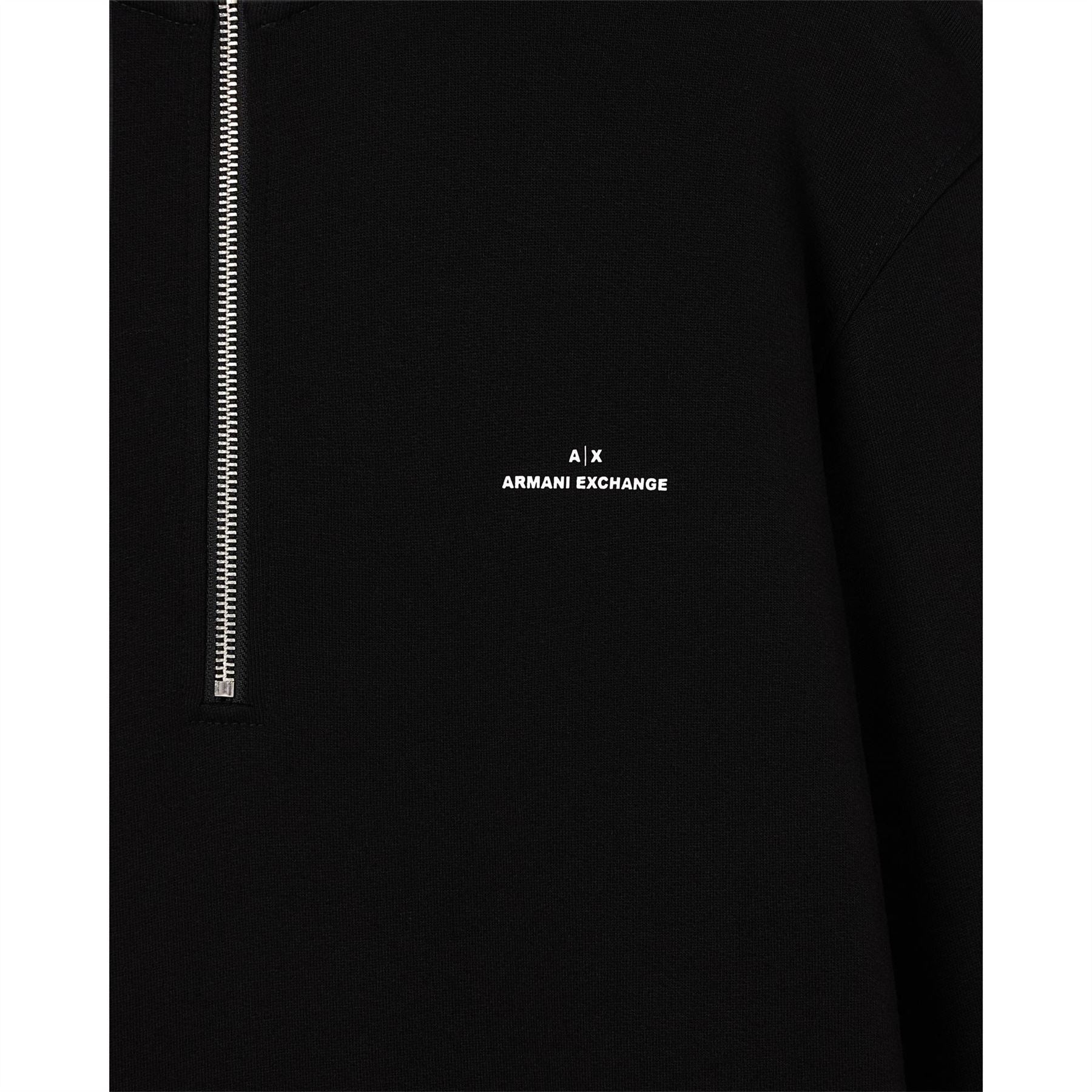 Armani Exchange 4 Zip Fleece Top