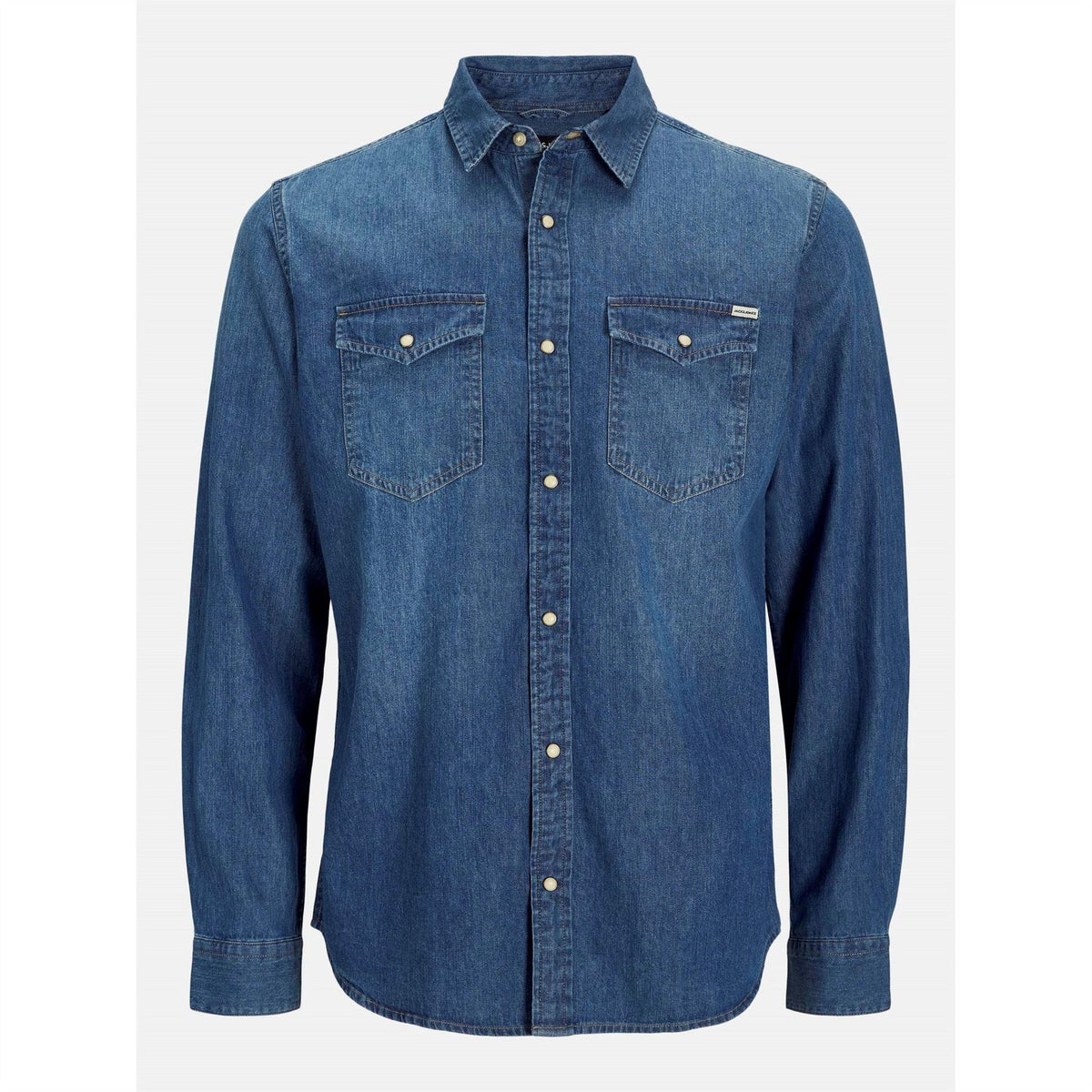 Jack and Jones Sheridan Collared Long Sleeve Regular Fit Shirt