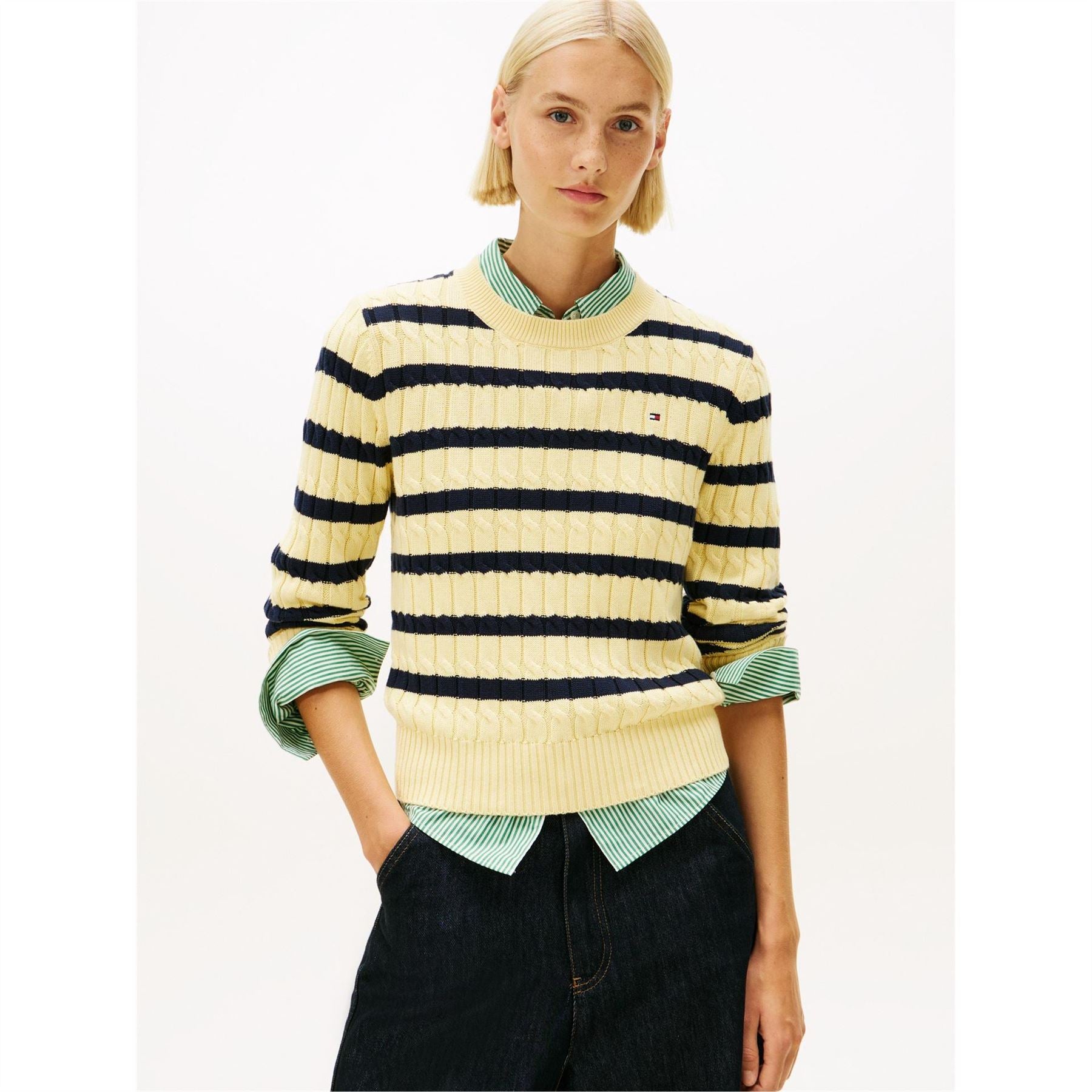 Tommy Hilfiger Knit Crew Neck Sweater