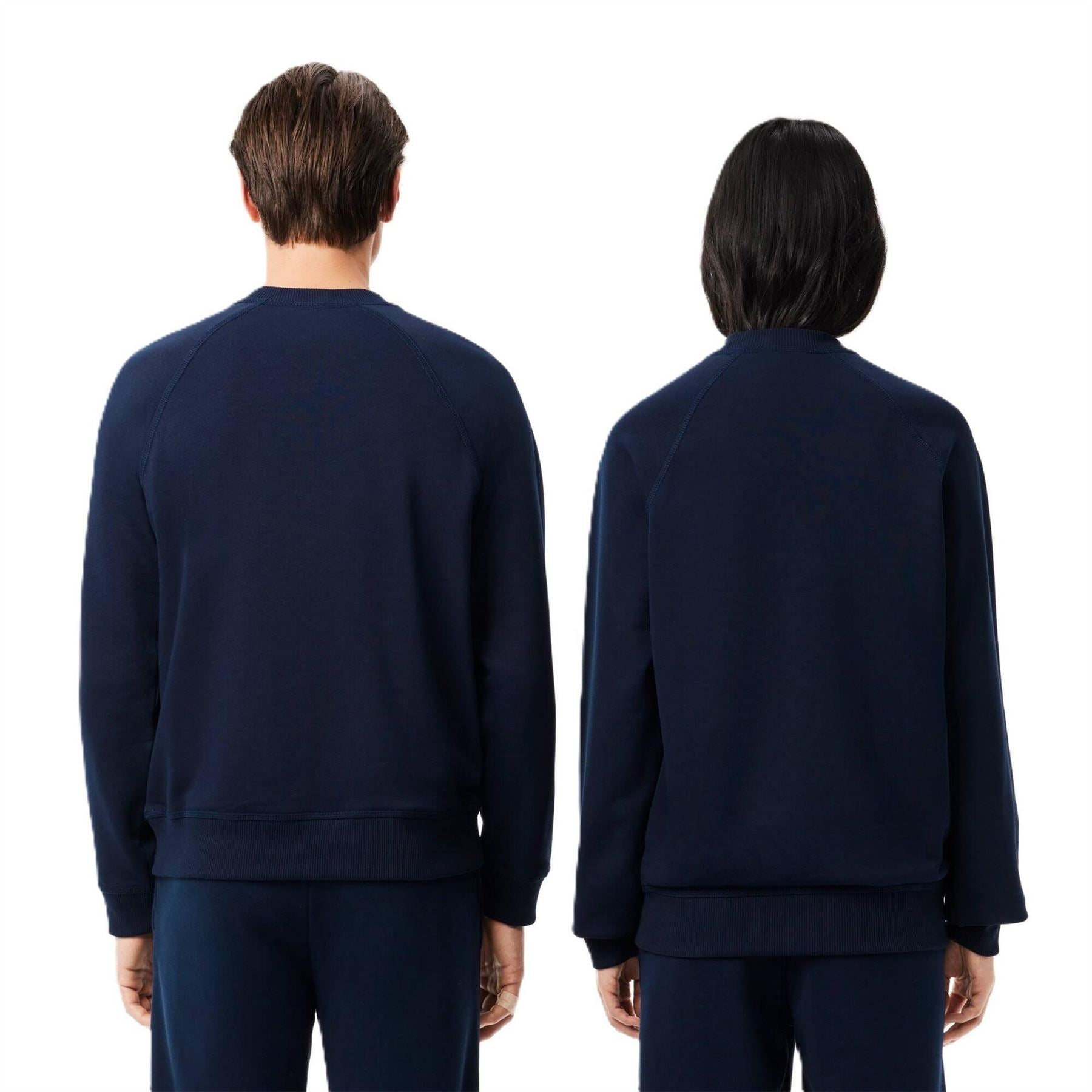 Lacoste Regular Fit Crew Neck Lettering Sweater