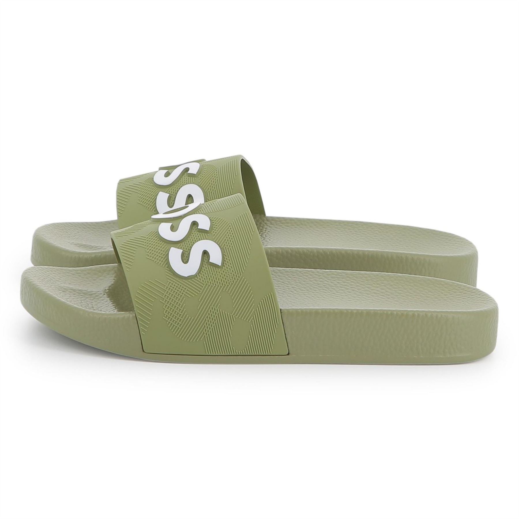 Boss Logo Sliders, Design Sandals