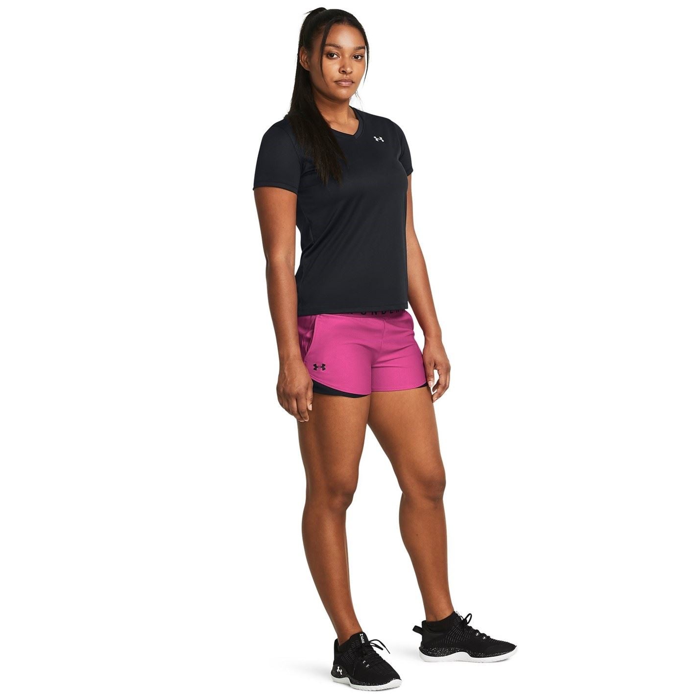 Under Armour Womens Armour Play Up 2 In 1 Shorts
