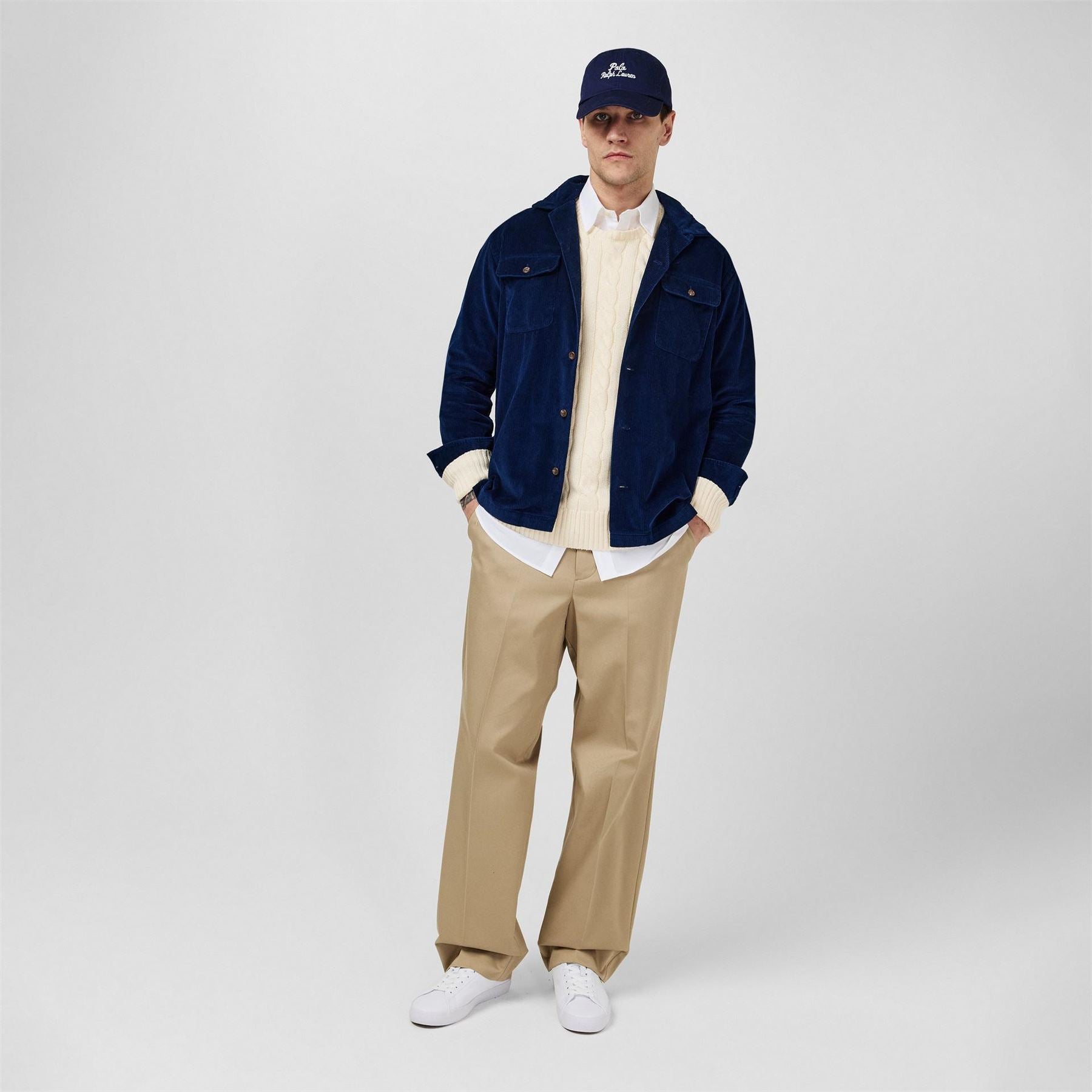 Polo Ralph Lauren Cord Overshirt Regular Fit Jacket