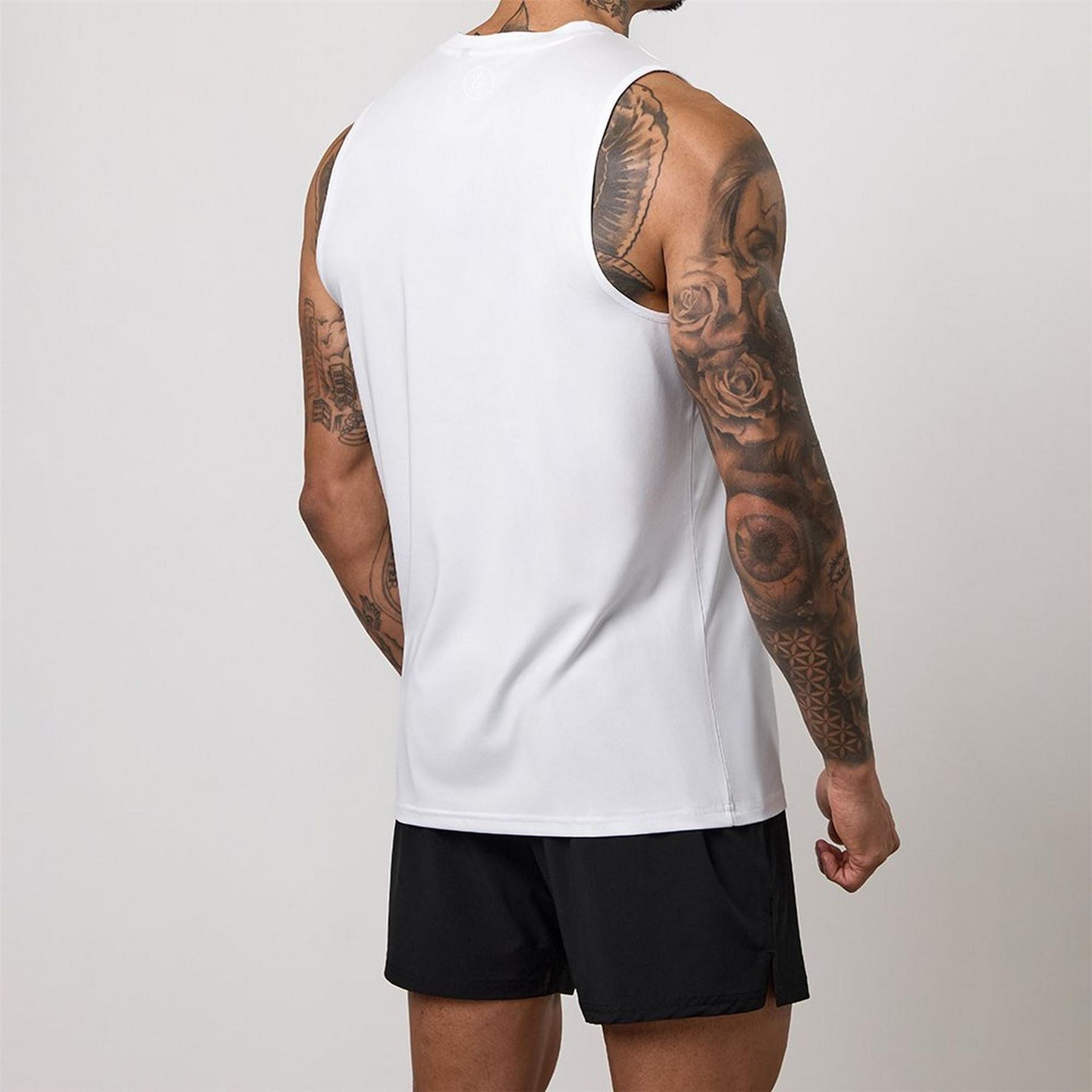 Gym King King Victory Performance Vest   White