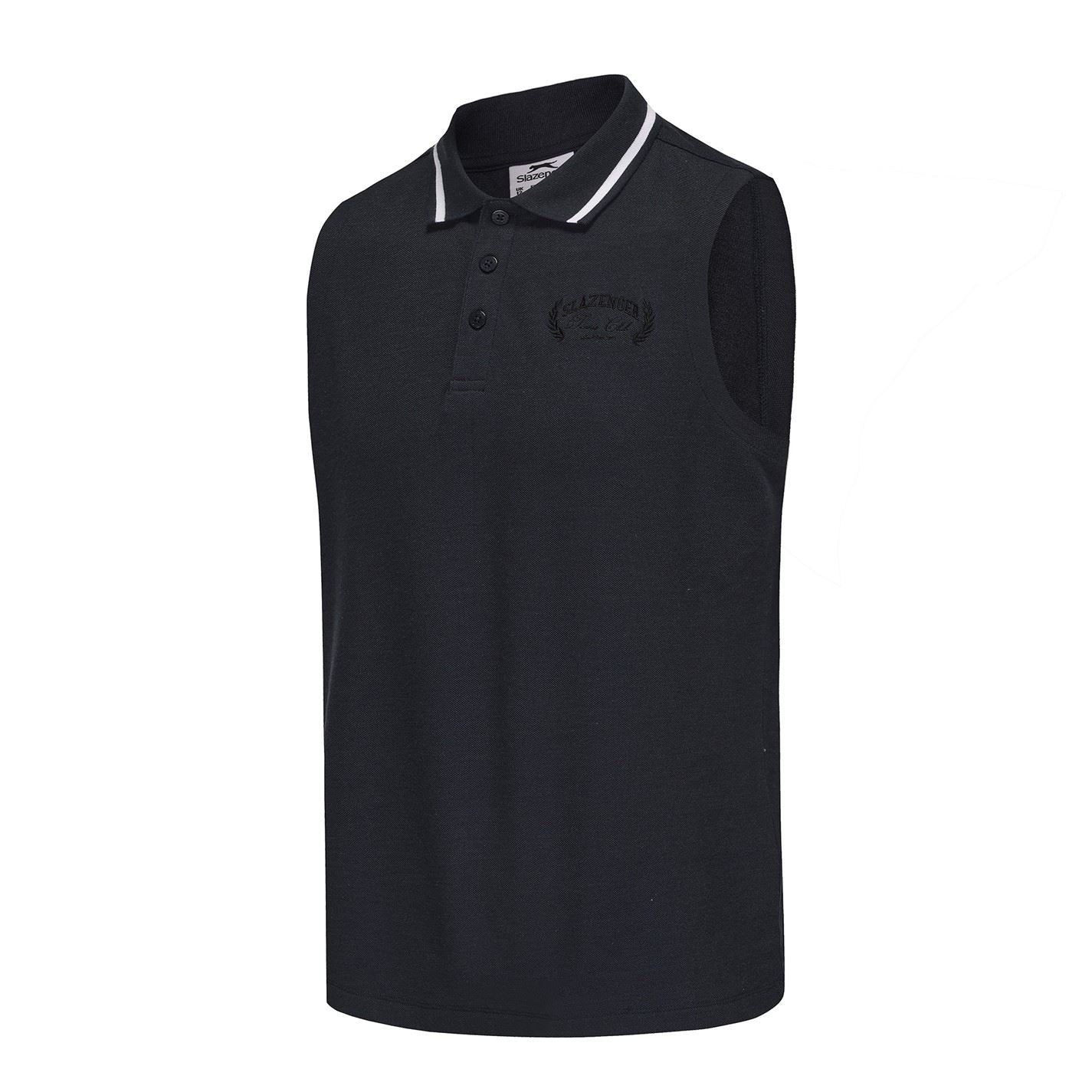 Slazenger Plain Short Sleeve Polo Shirt
