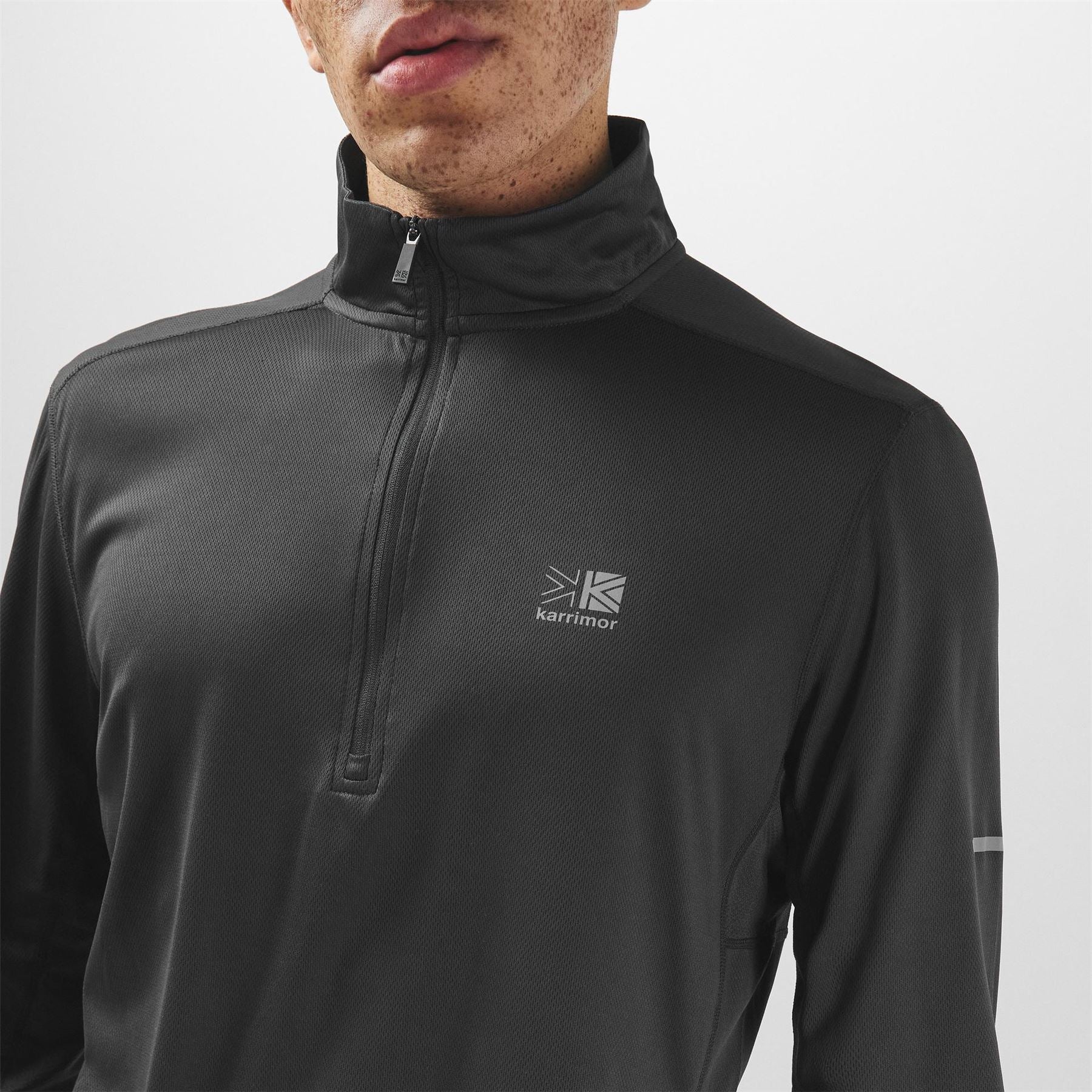 Karrimor Mens Long Sleeve Quarter Zip Top