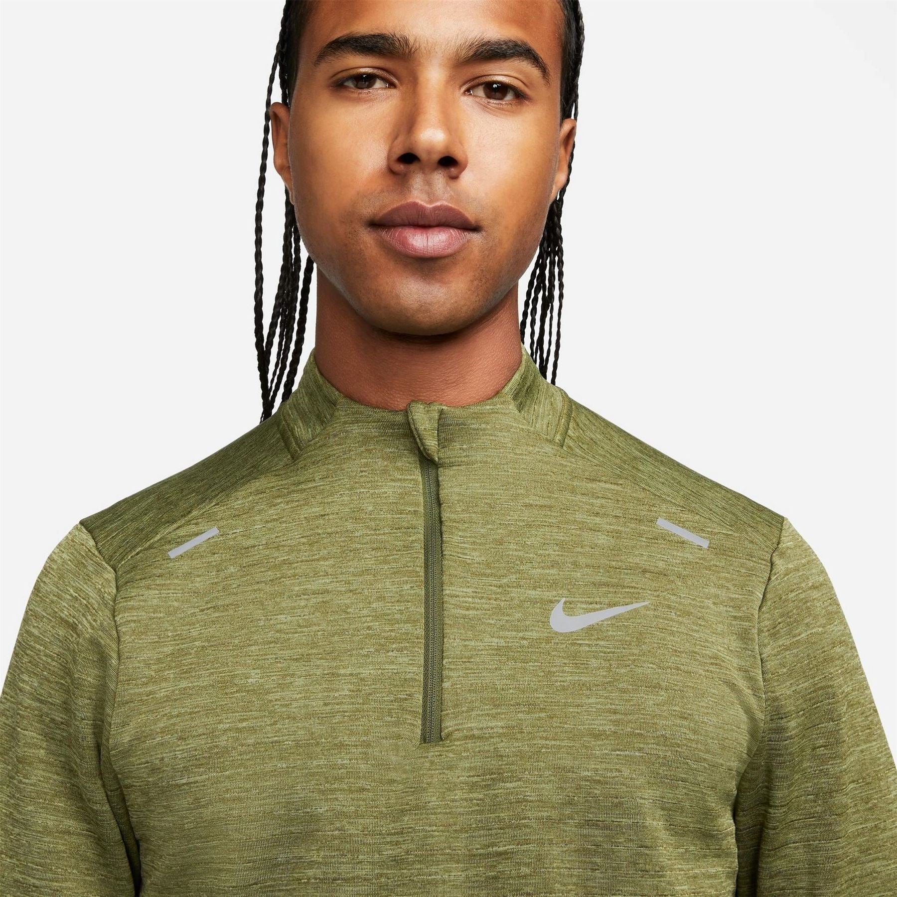Nike Mens Therma Fit Repel Element 1 4 Zip Running Top