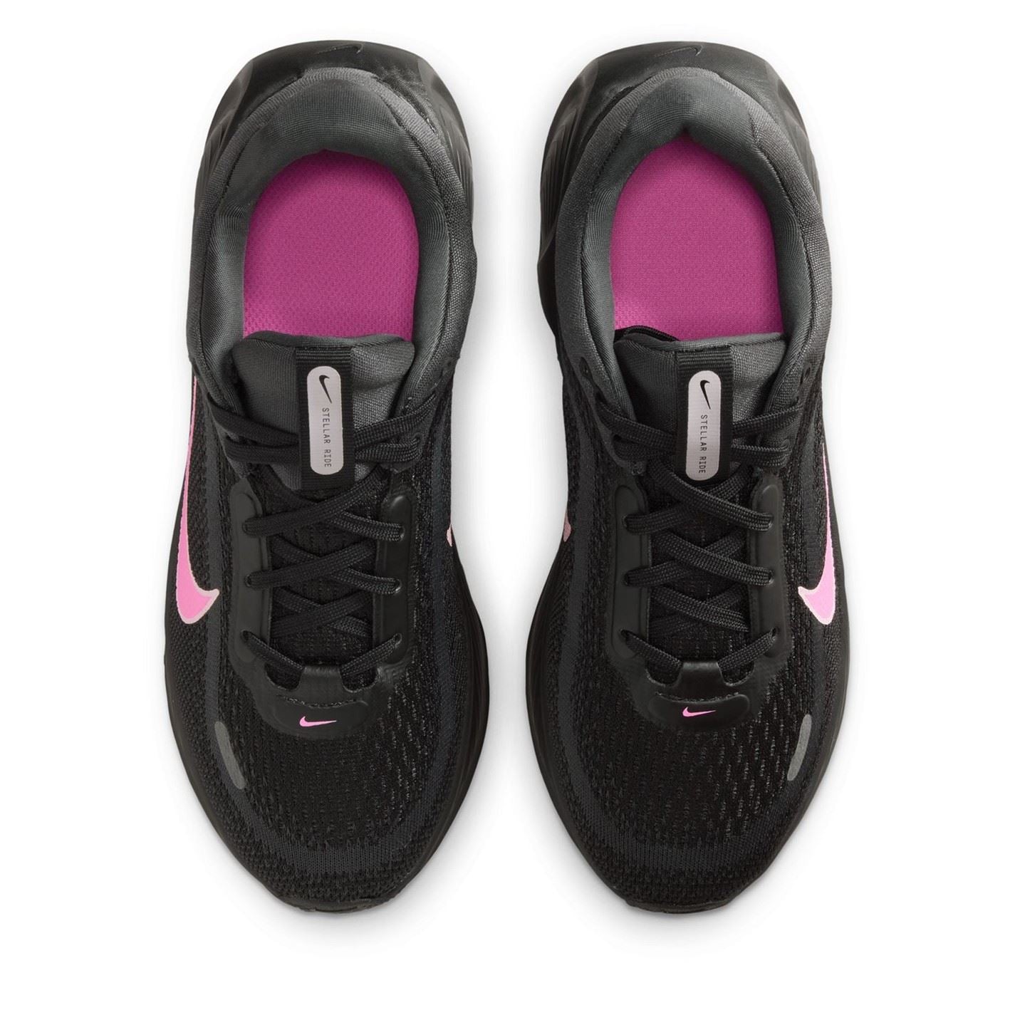 Nike Stellar Ride Low Top Sneakers with Lace-Up Closure