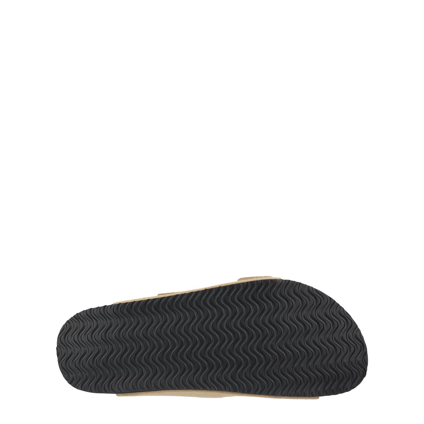 Jack Wills Cork Strap Open Toe Slide Sandals