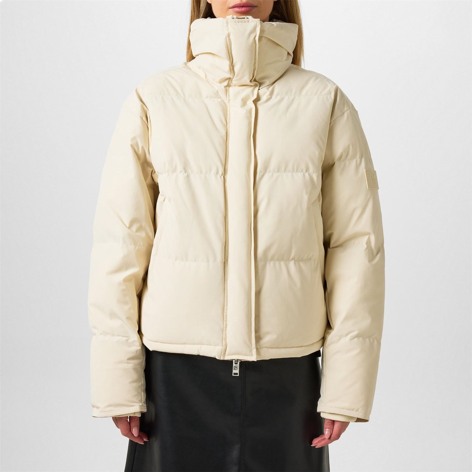 DKNY Short Puffer Oversize Jacket