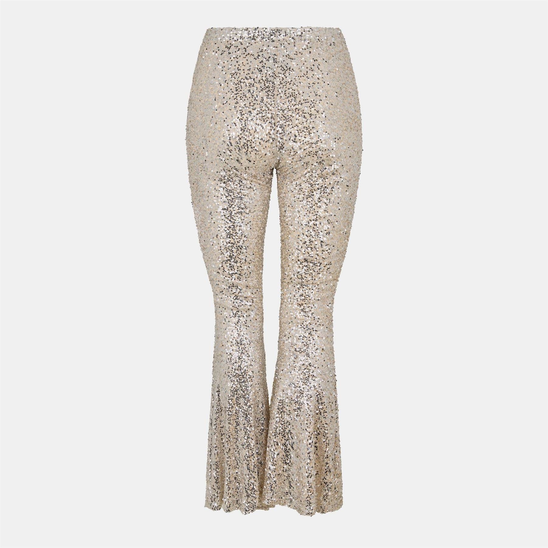 Never Fully Dressed Sqn Sequin Flared Trousers