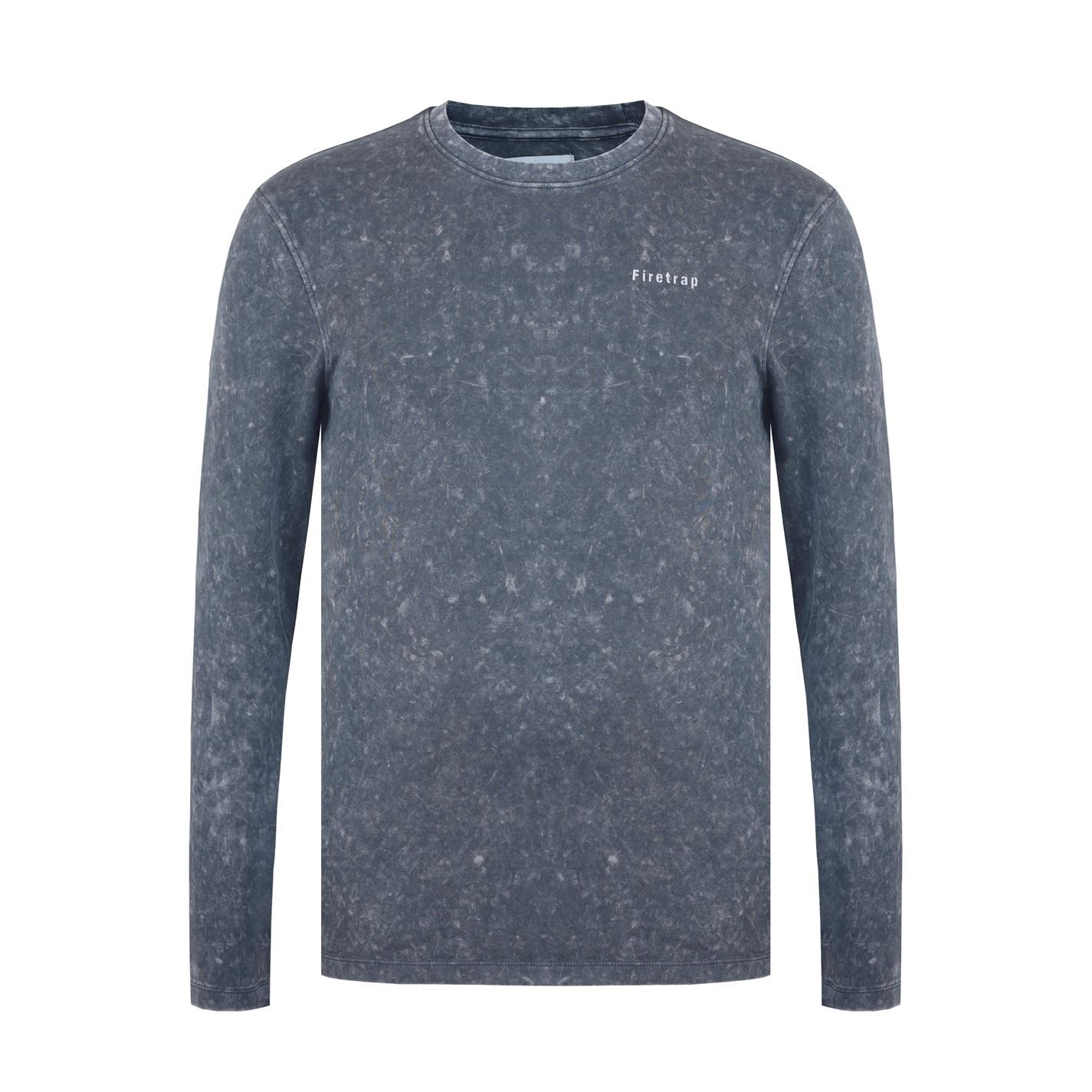 Firetrap Long Sleeve Crew Neck Regular Fit T-Shirt