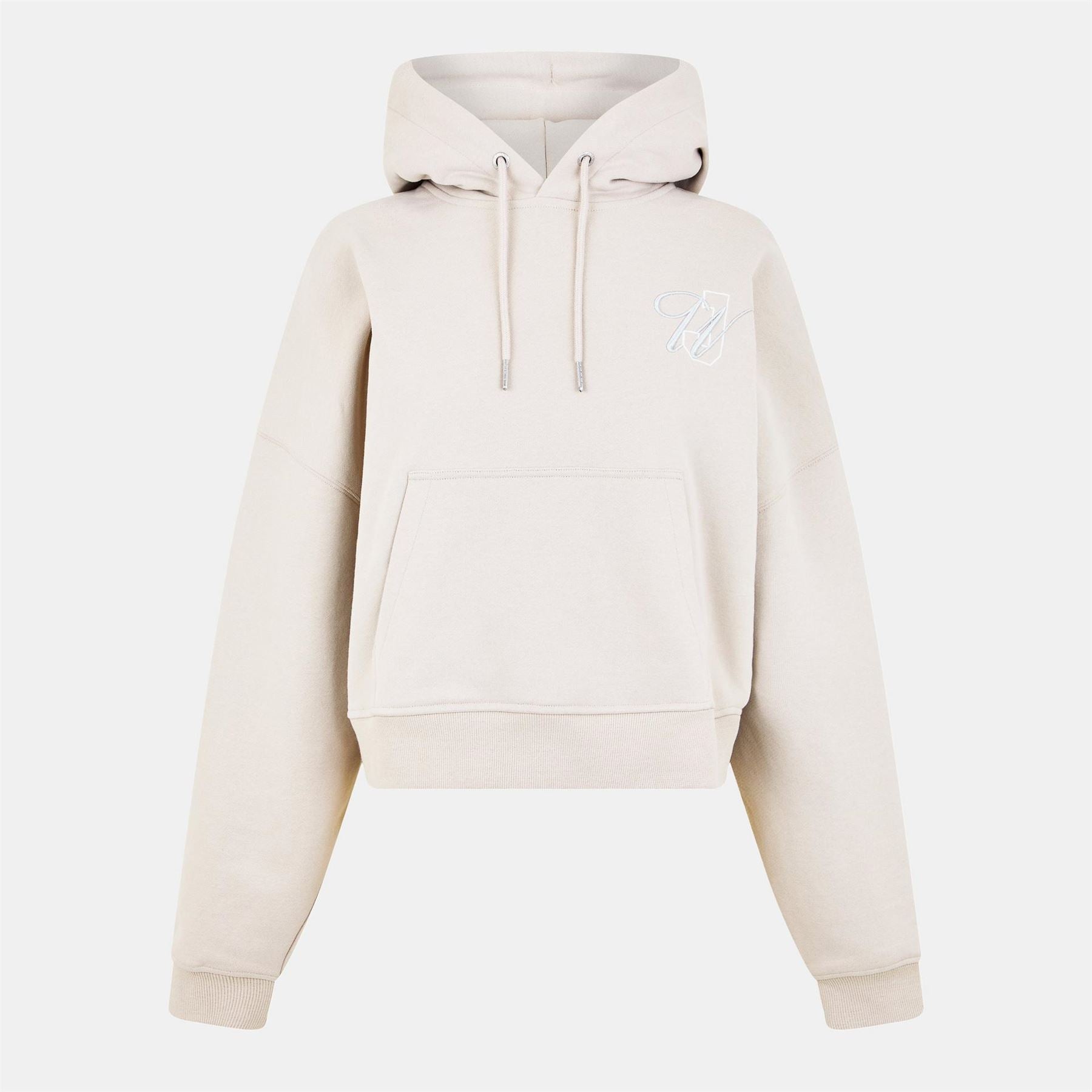 Jack Wills Cropped Hooded Relaxed Fit Sweatshirt