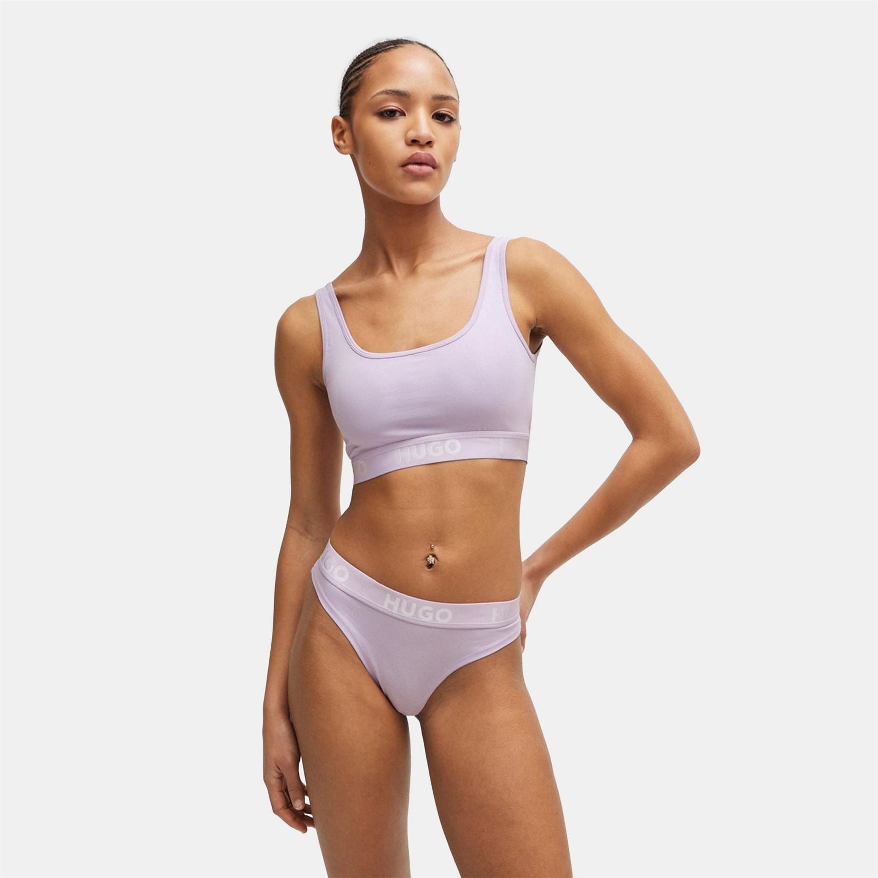 Hugo Logo Bralette