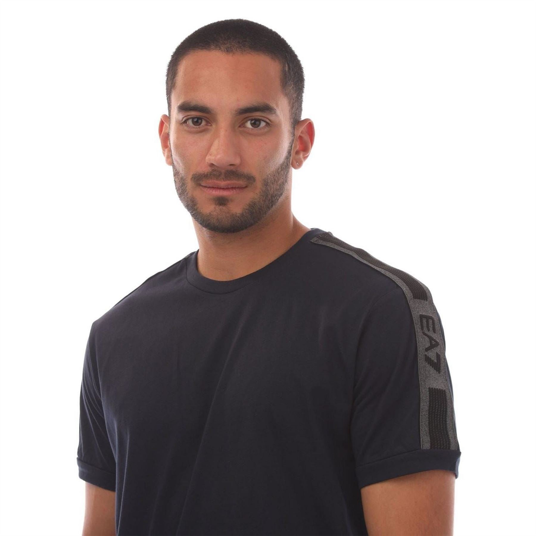 EA7 Series Cotton Jersey T-Shirt