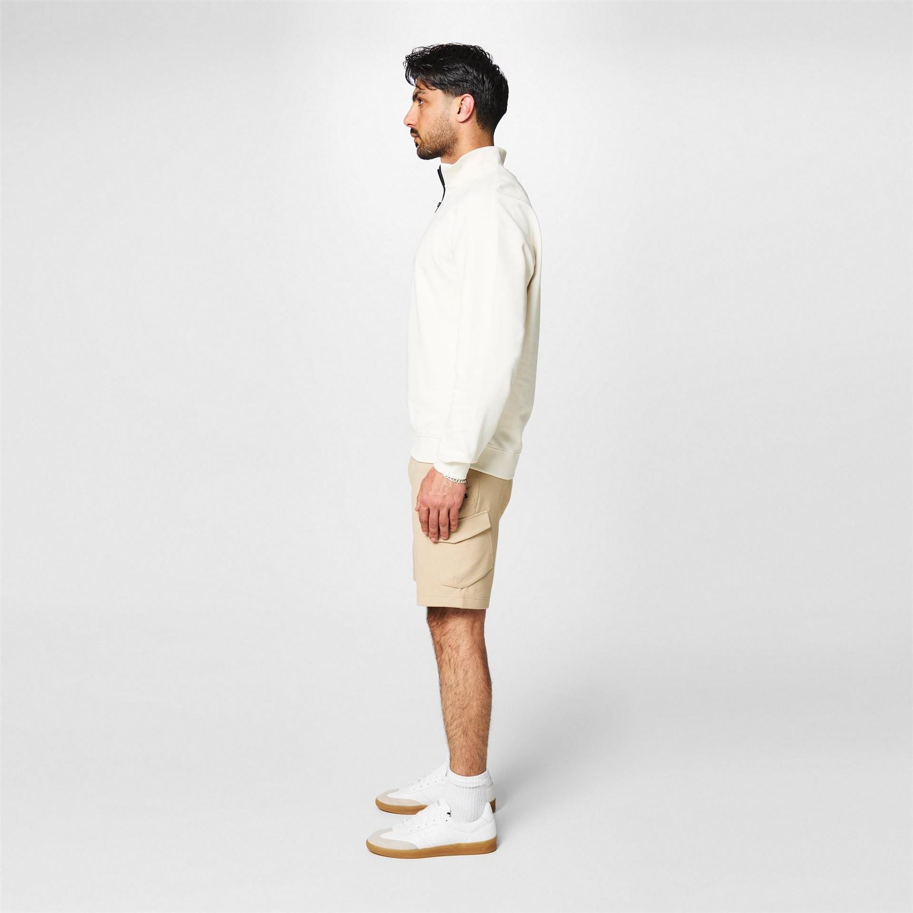 Boss Brandon Leather Low Top Trainers