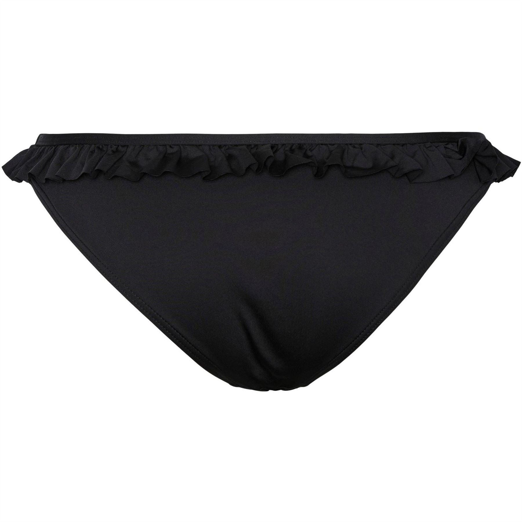 Pieces Frill Plunge Bikinis