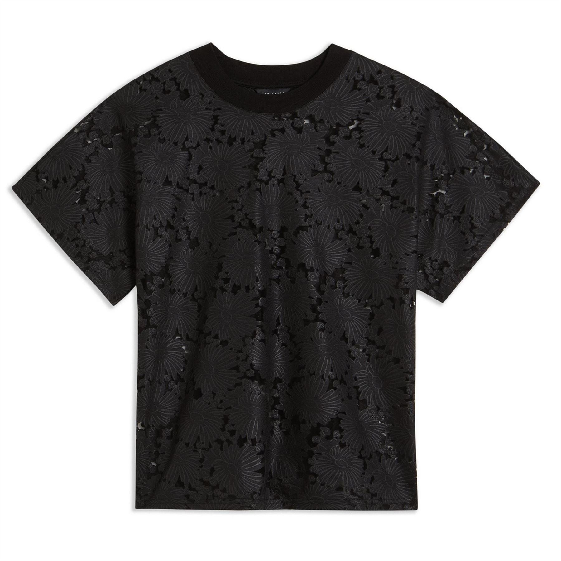 Ted Baker Floral Lace Relaxed T-Shirt