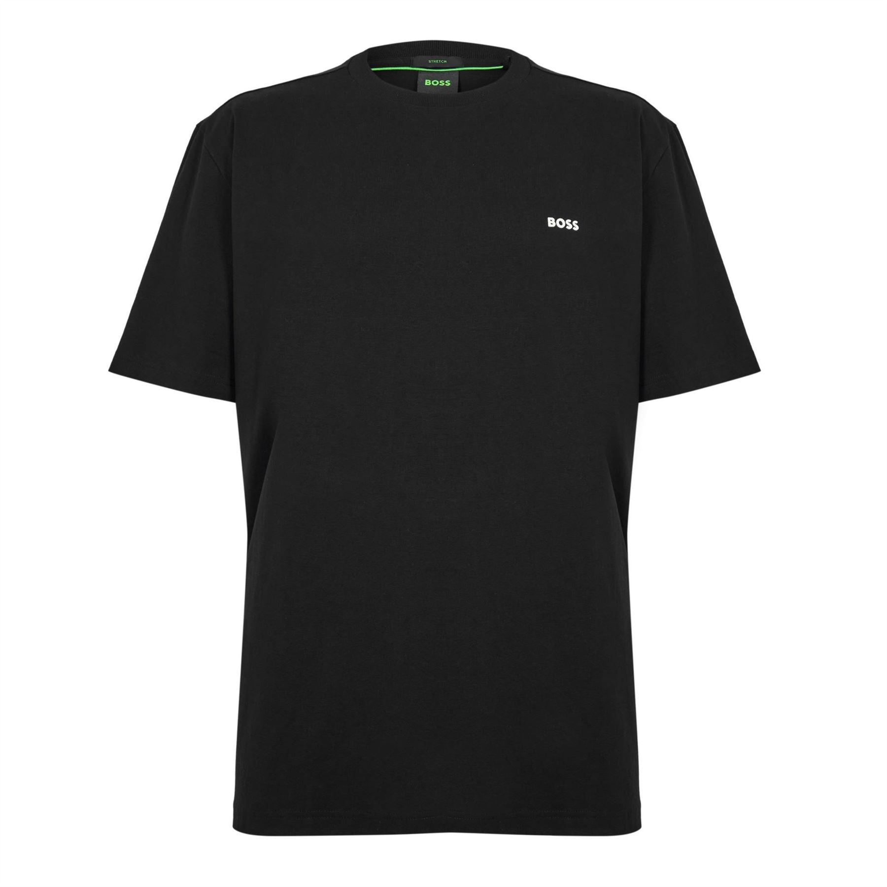 Boss BOSS GREEN T Shirt with Logo Design Stretch Cotton