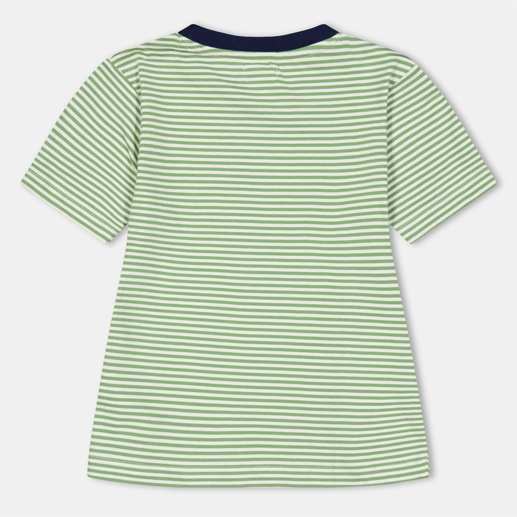 Lilly and Sid Sid Busy Regular Fit Embroidered Crew Neck Short Sleeve T-Shirt