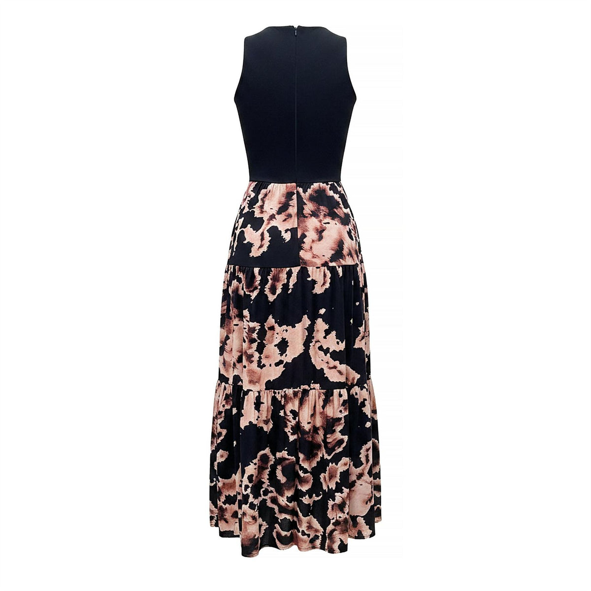 AX Paris Abstract Print 2 In 1 Smock Midi Dress