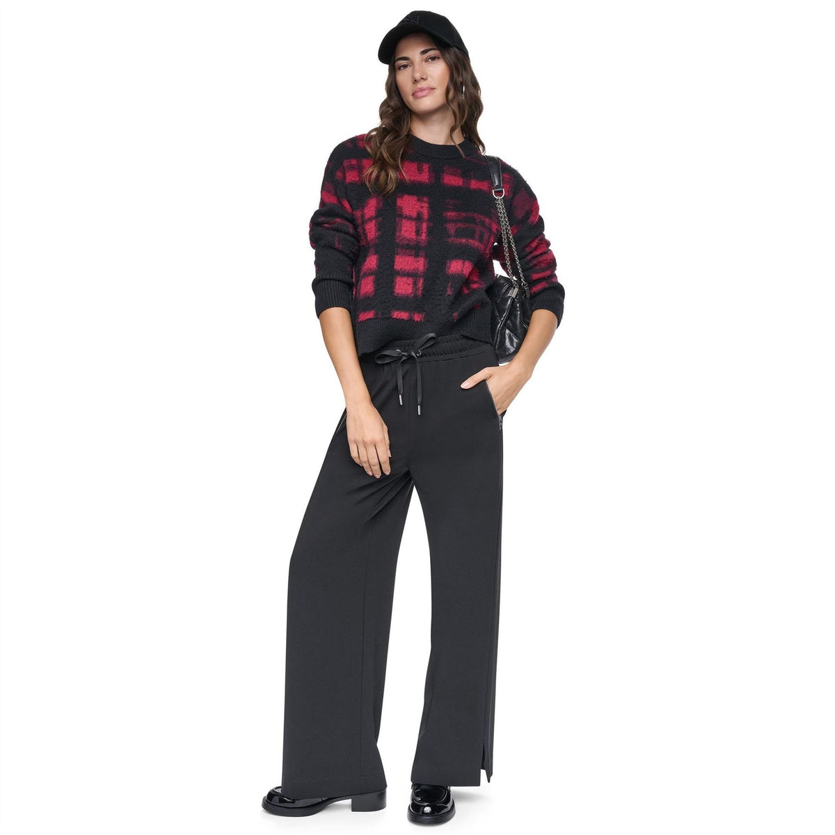 DKNY Prnt Cn Knit Ld64