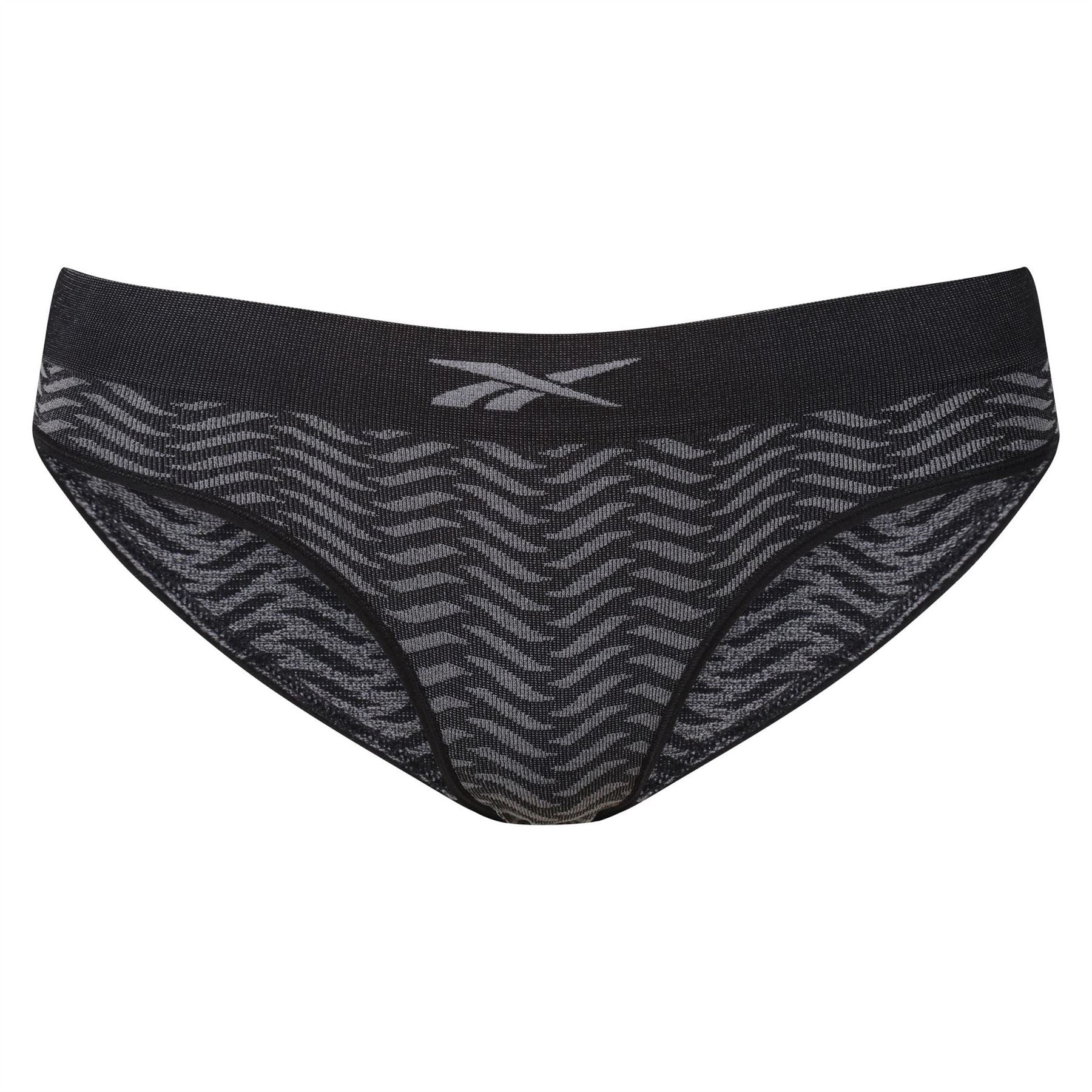 Reebok Womens 2 Pack Briefs Ash