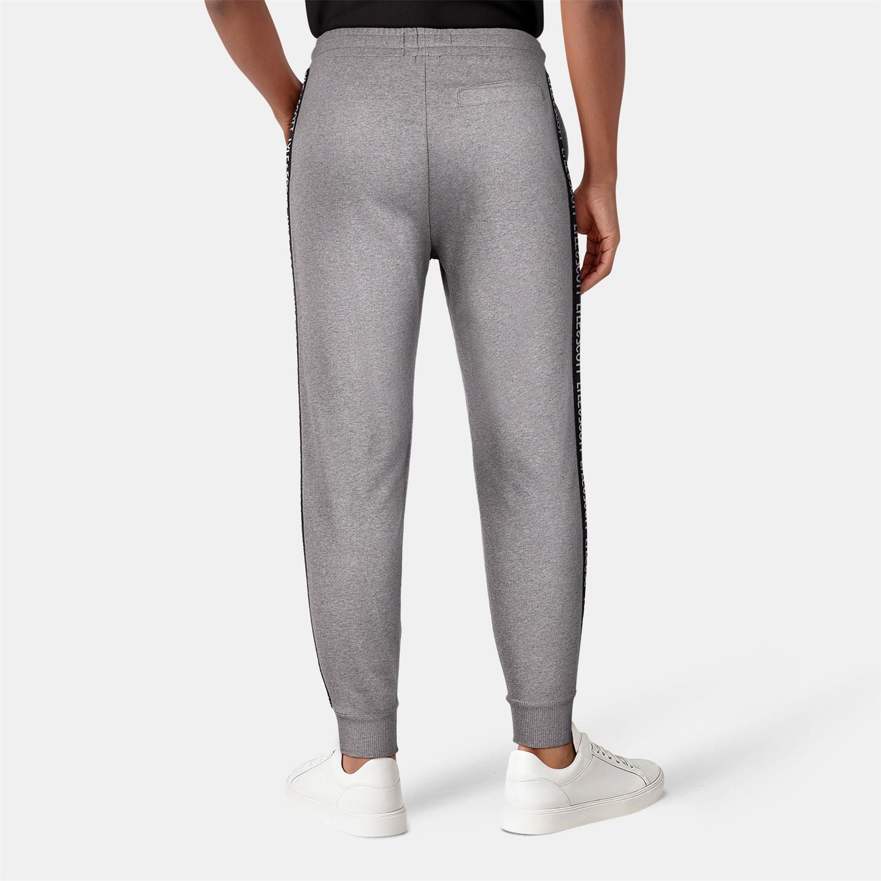 Lyle and Scott Eagle Tape Joggers