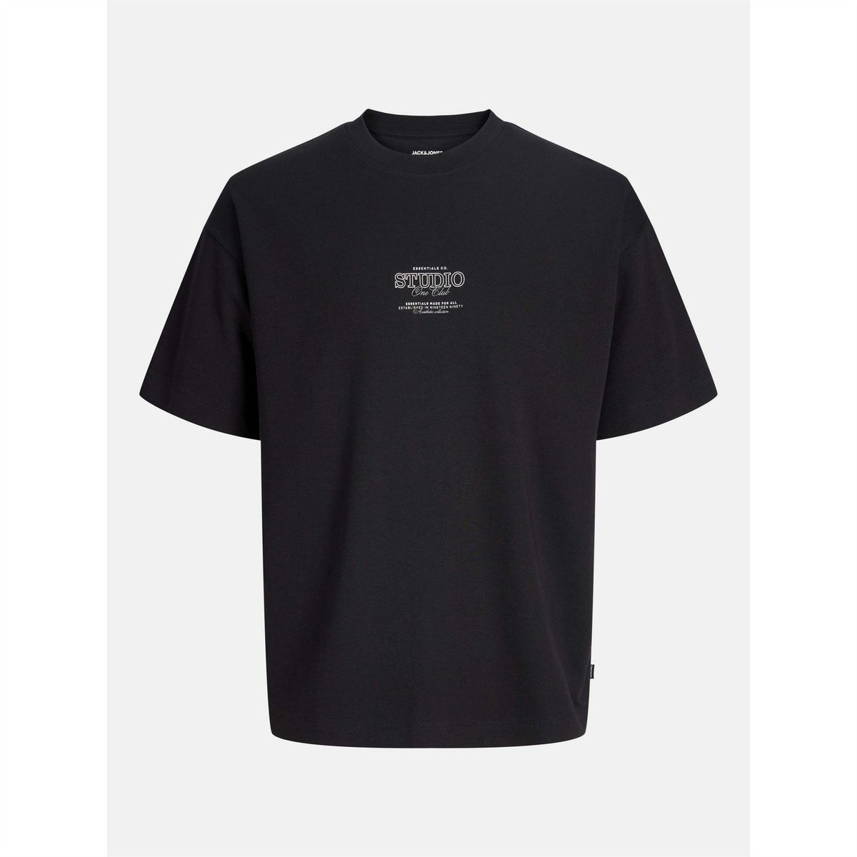 Jack and Jones Jjebarron Studio Cotton Oversized Fit T-Shirt