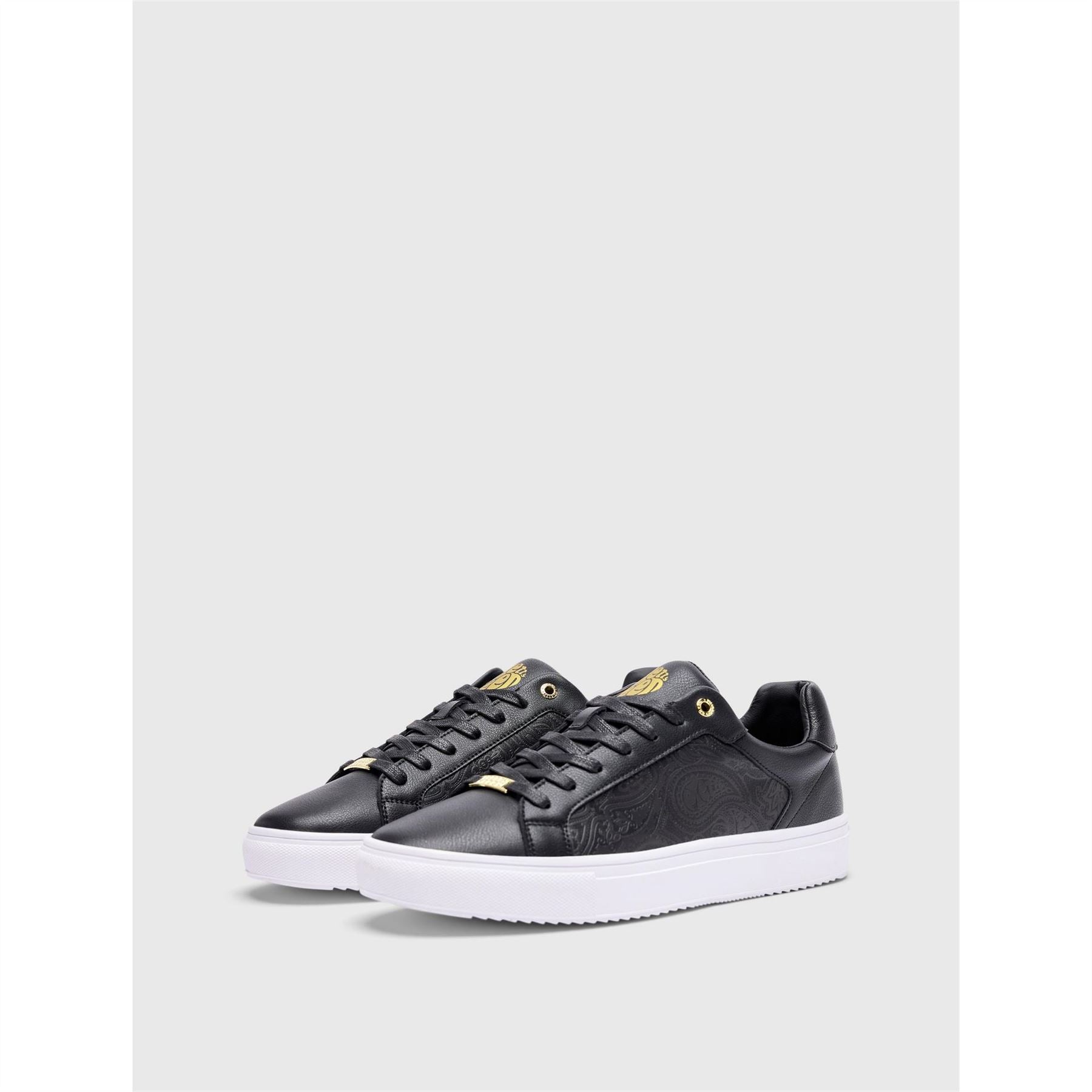 Pretty Green Cali Paisley Low Top Trainers