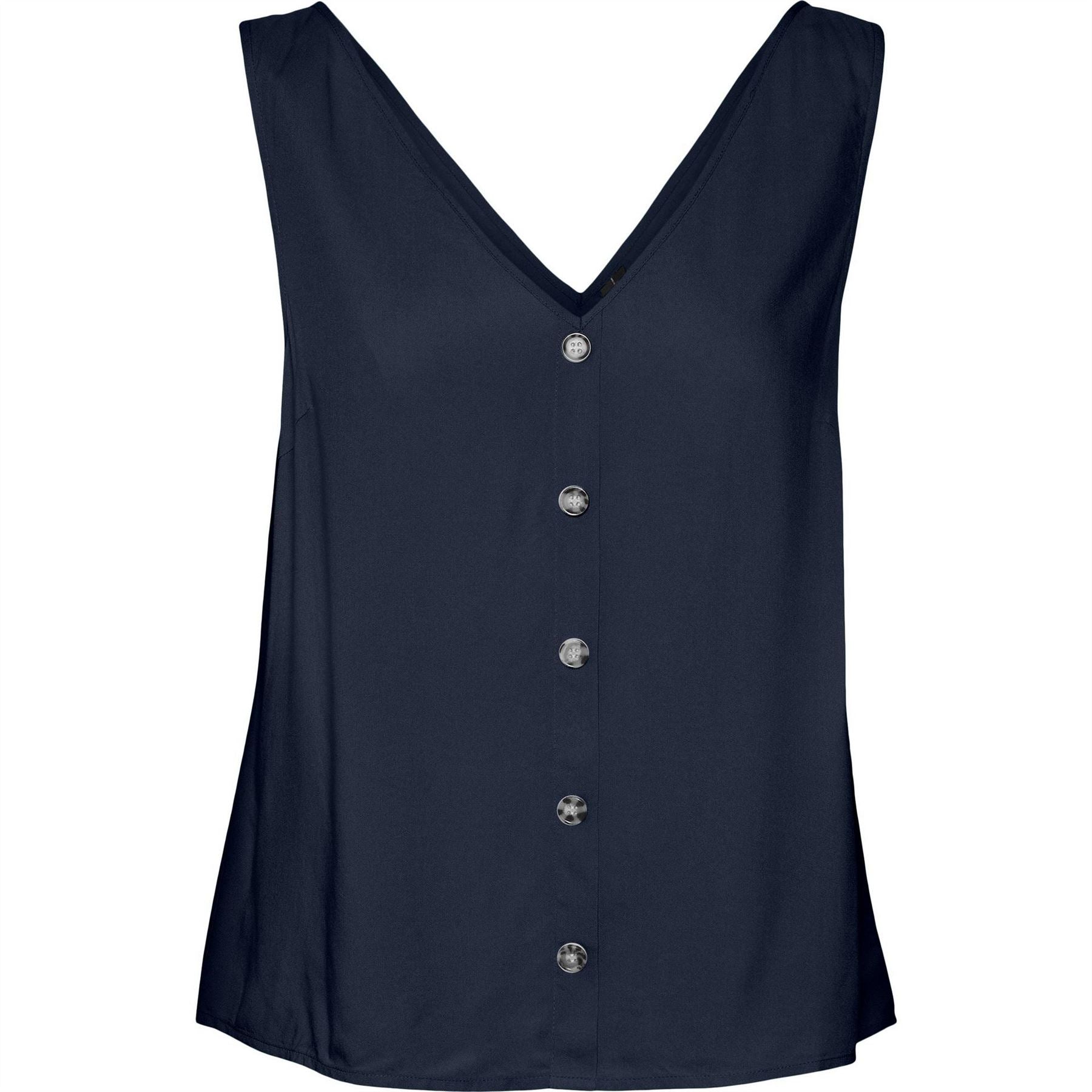 Vero Moda V-Neck Short Sleeve Regular Fit Blouse