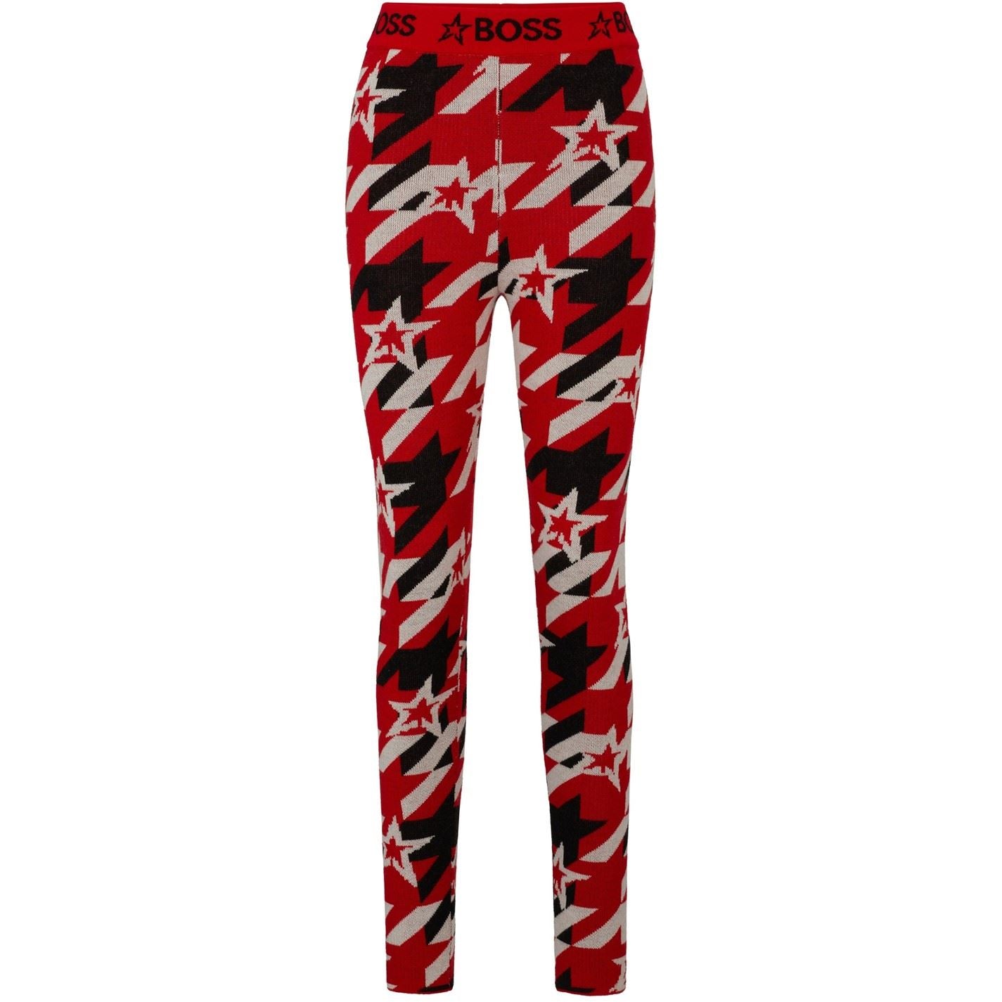Boss Baselyr Solid Patterned Leggings