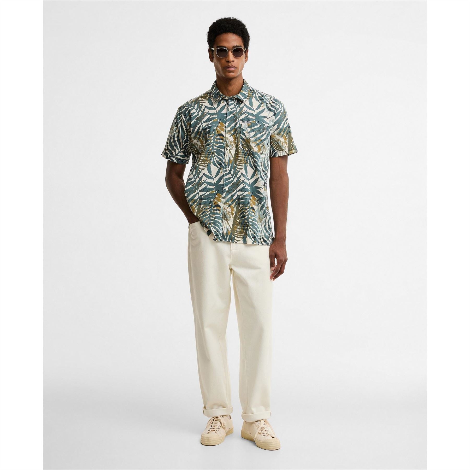 Barbour Patterned Short Sleeve Shirt
