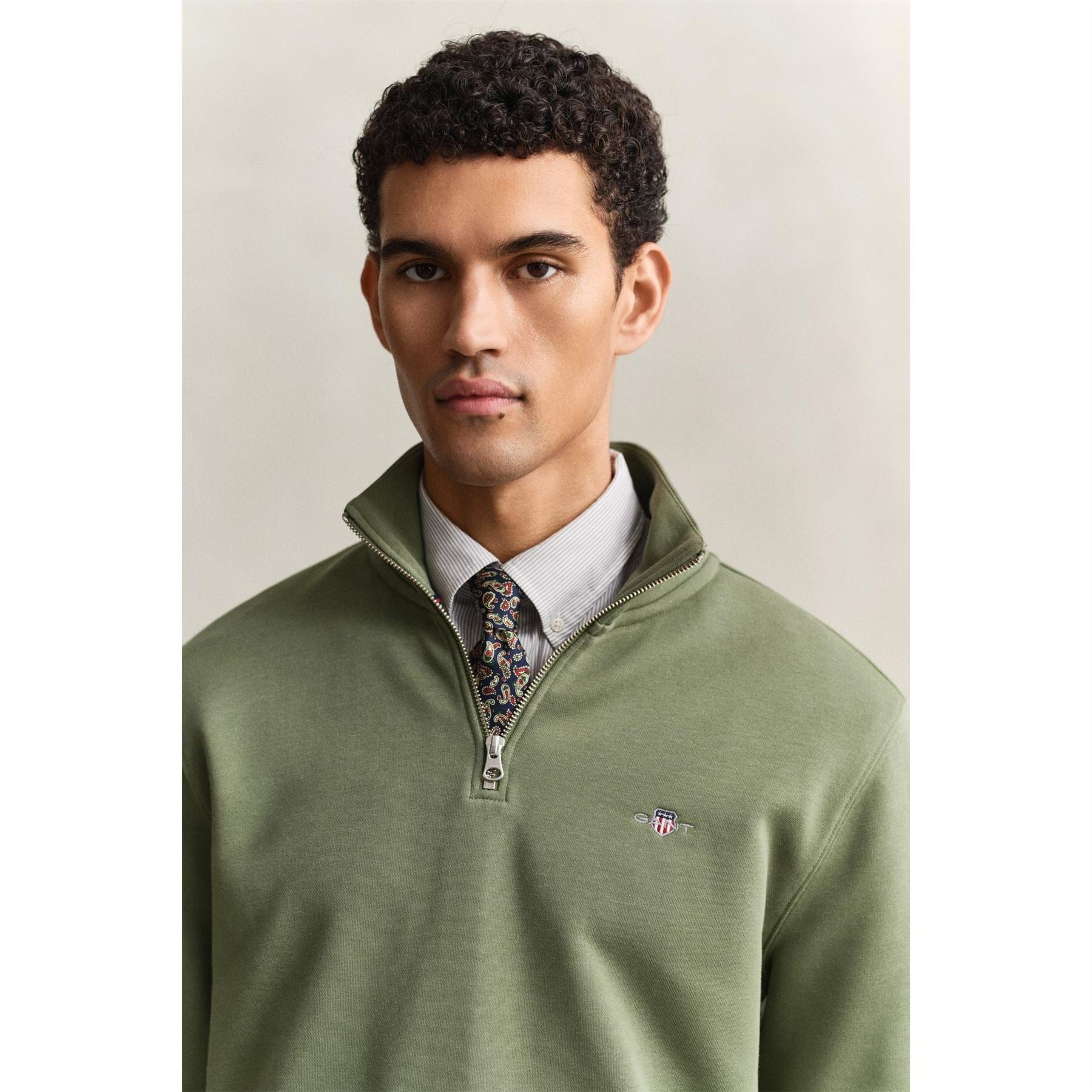 Gant Half Zip Sweatshirt
