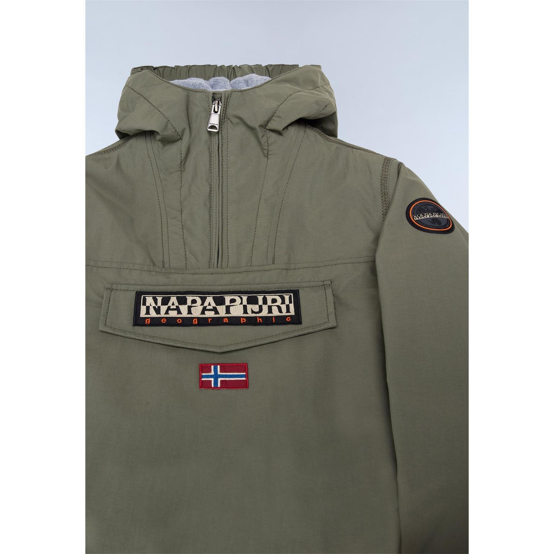 Napapijri Napa Rainforest Waterproof Half Zip Rain Anorak