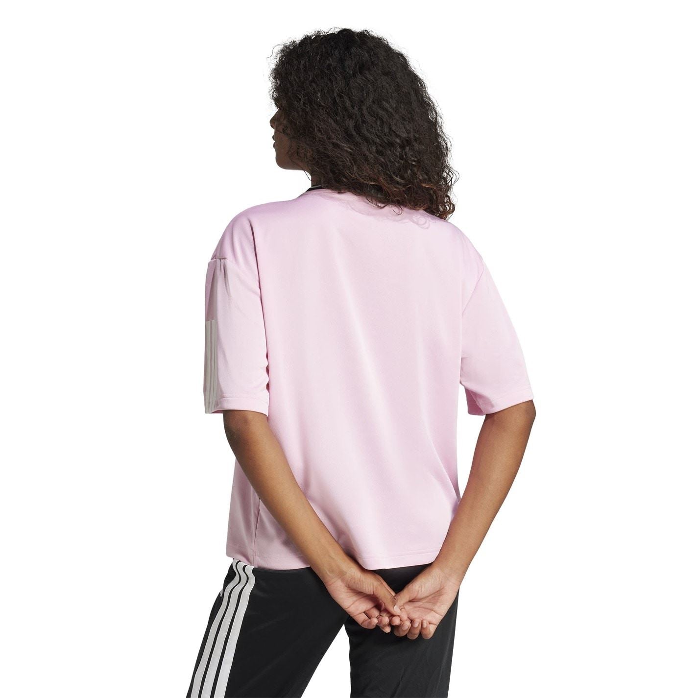 adidas Tiro Cut 3 Stripes Colorblock Boyfriend T-Shirt