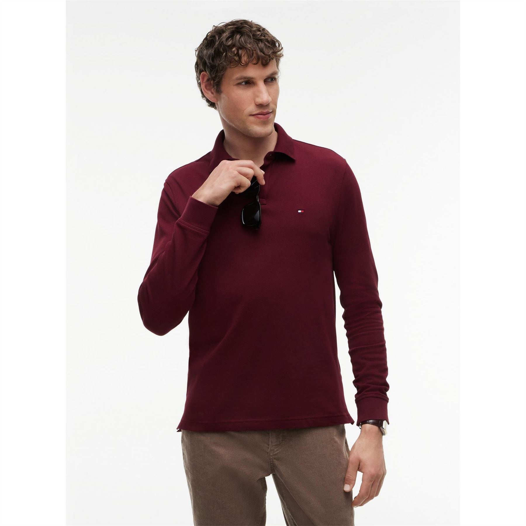Tommy Hilfiger Long Sleeve Polo Shirt