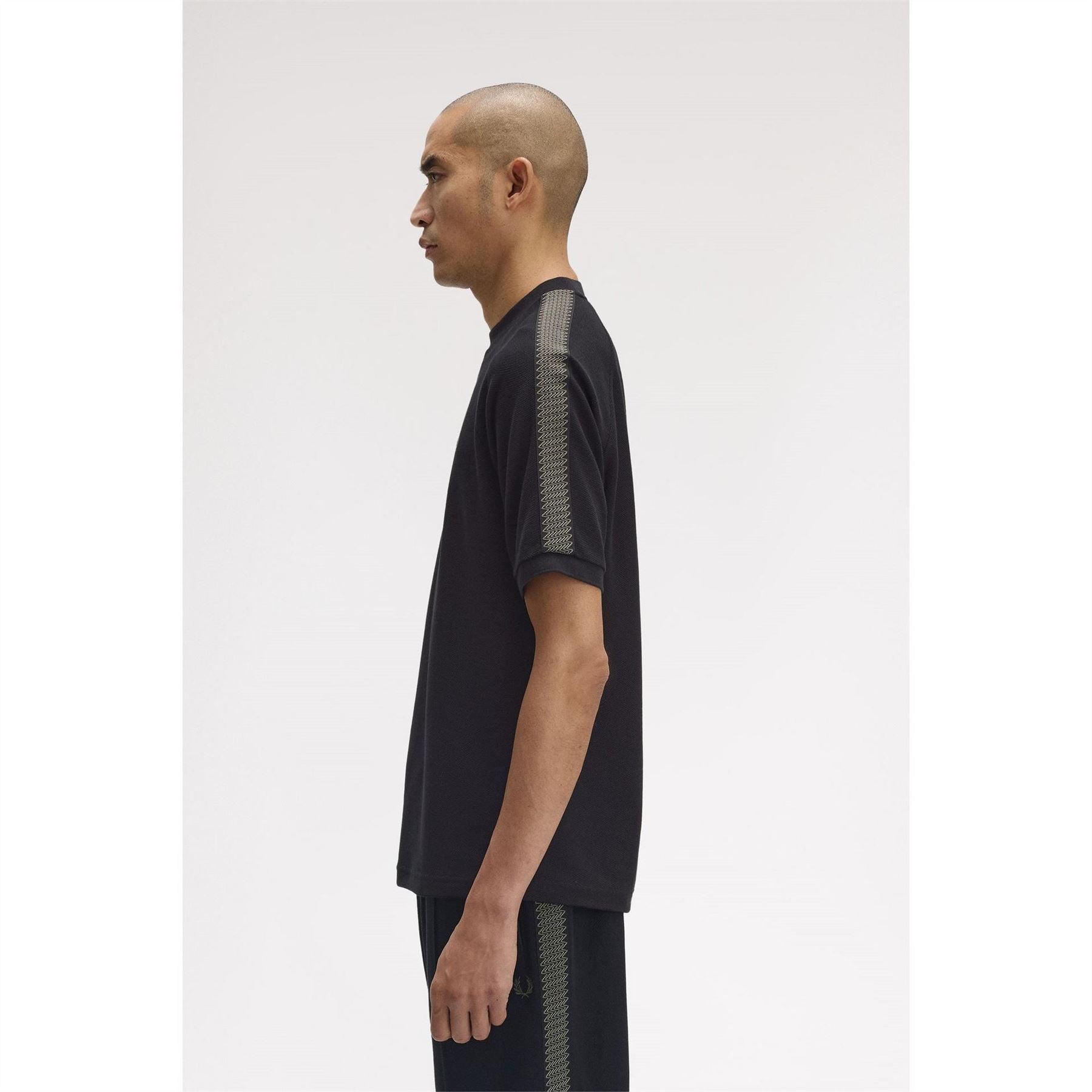 Fred Perry Side Tape Regular Fit T-Shirt
