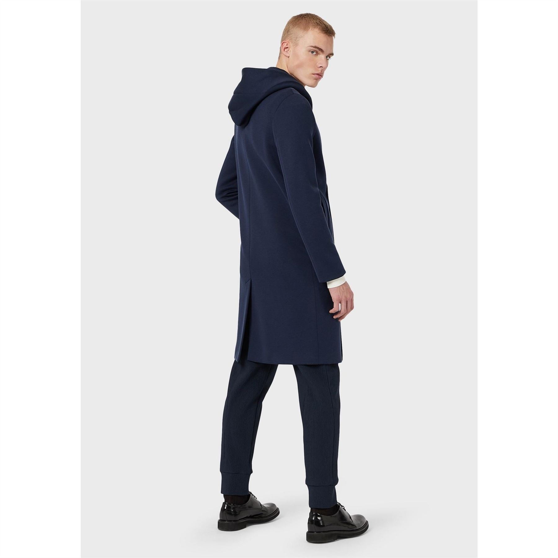 Emporio Armani Weather Resistant Tailored Fit Trench Coat