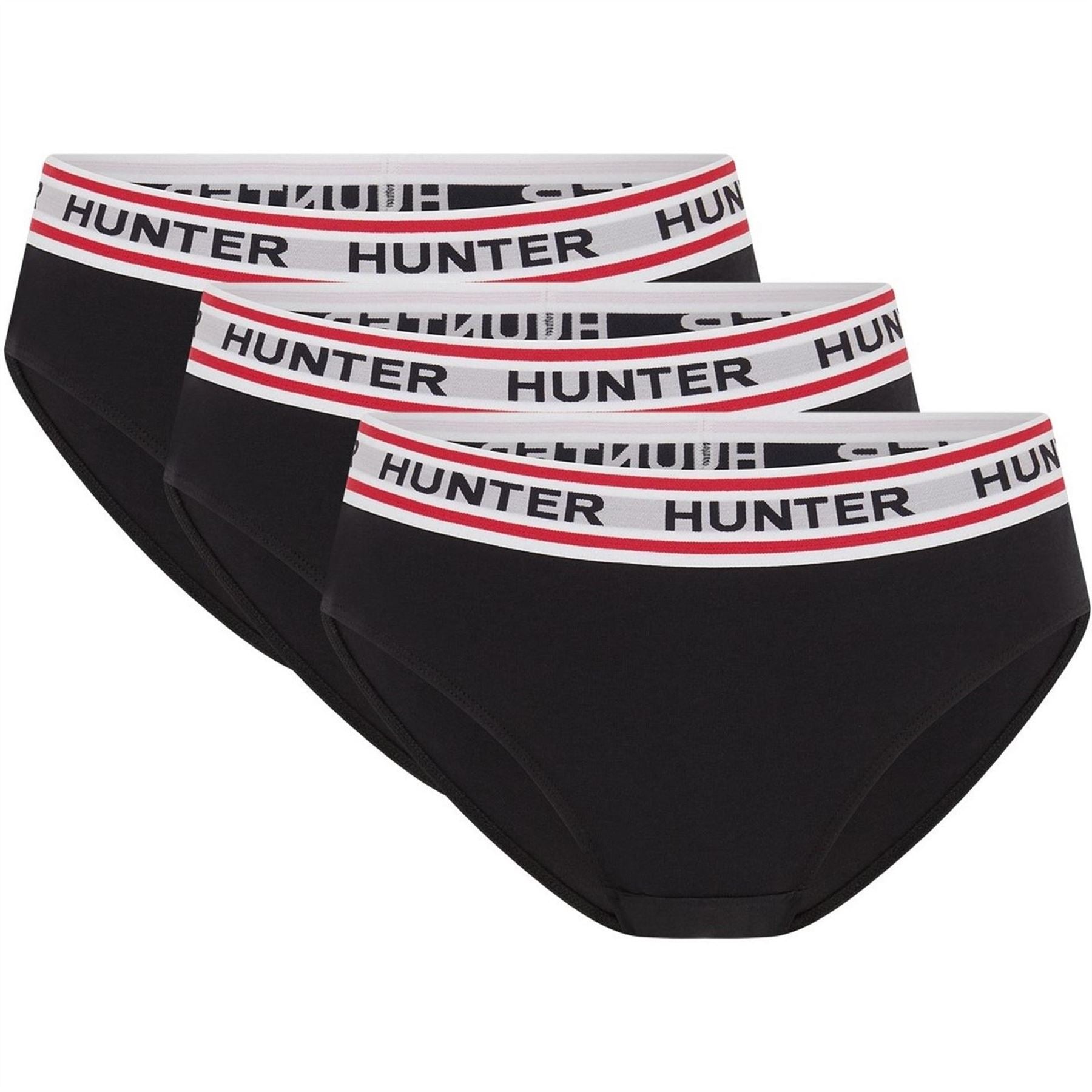 Hunter Womens 3 Pack High Leg Brief