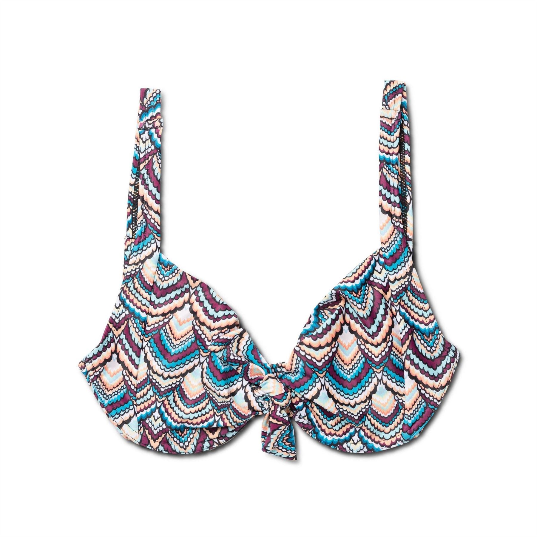Panos Emporio Patterned Balconette Bikini