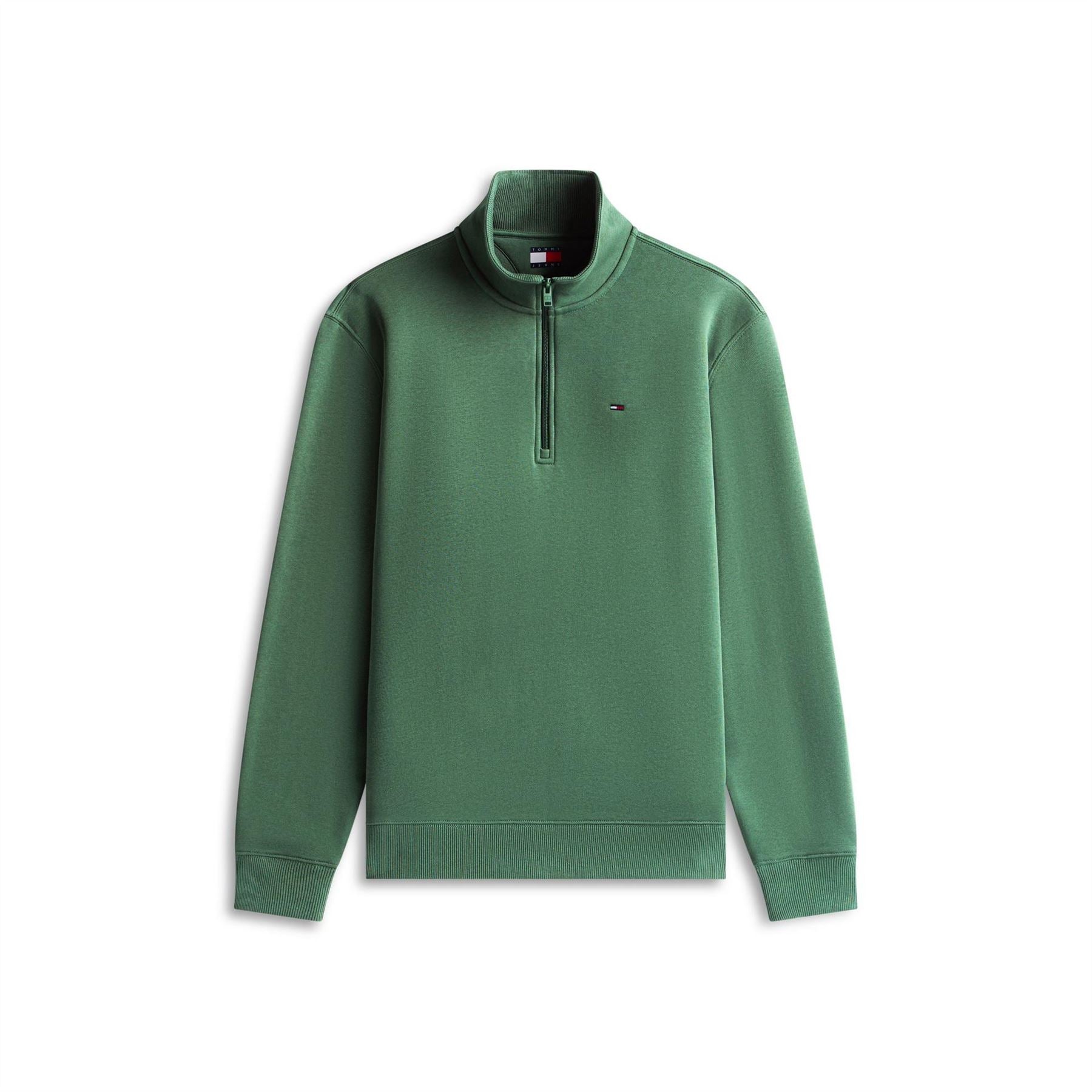 Tommy Jeans Flag Fleece Quarter Zip Jumper