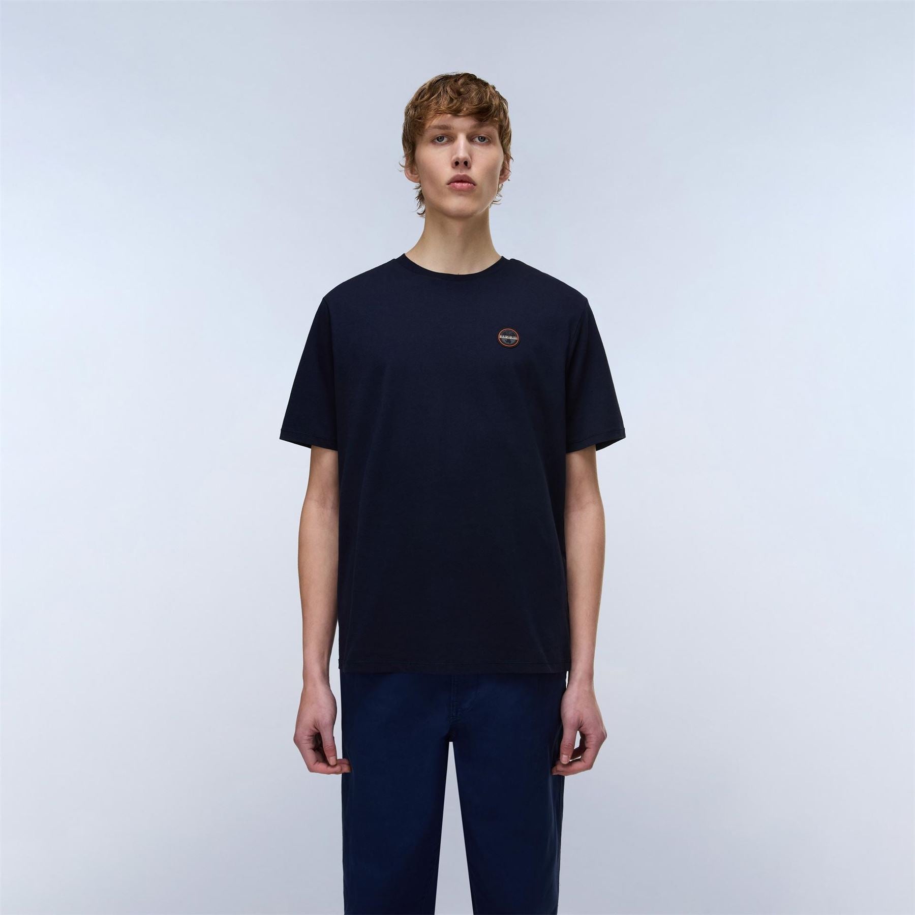 Napapijri Regular Fit Crew Neck Short Sleeve T-Shirt
