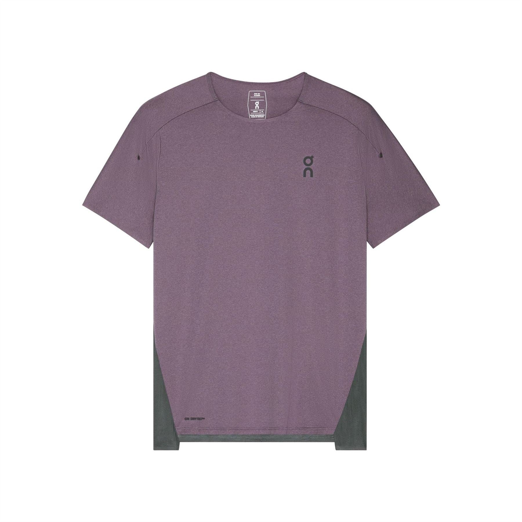 On Short Sleeve Performance Running Top