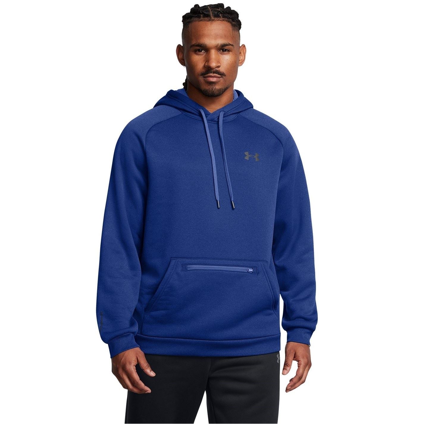 Under Armour Hooded Neck Raglan Sleeve Fleece Top