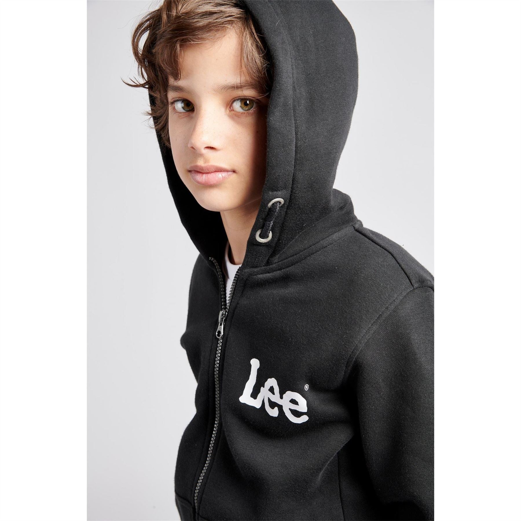 Lee Wobbly Graphic Zip Hoodie Juniors
