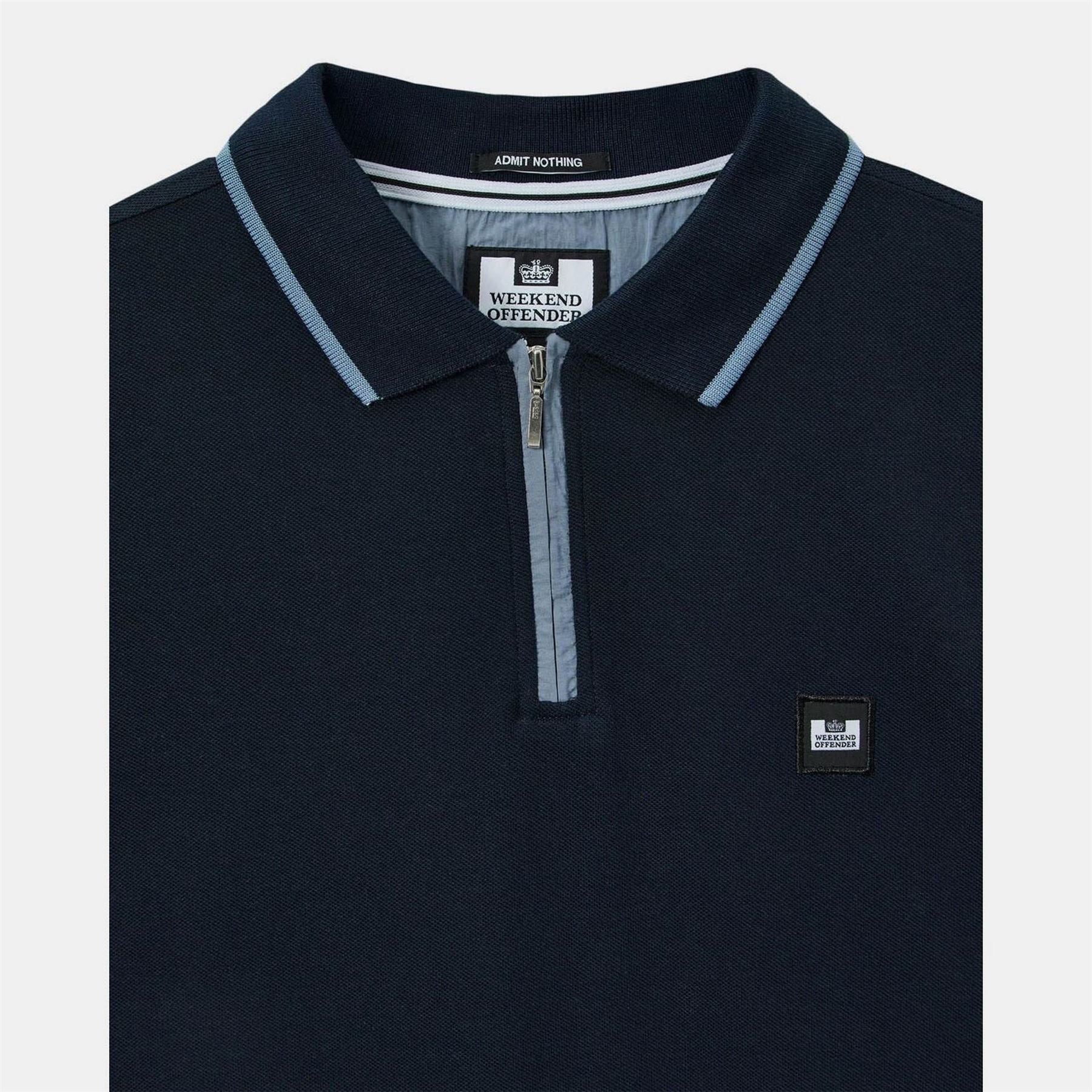Weekend Offender Monti Zip Polo Shirt