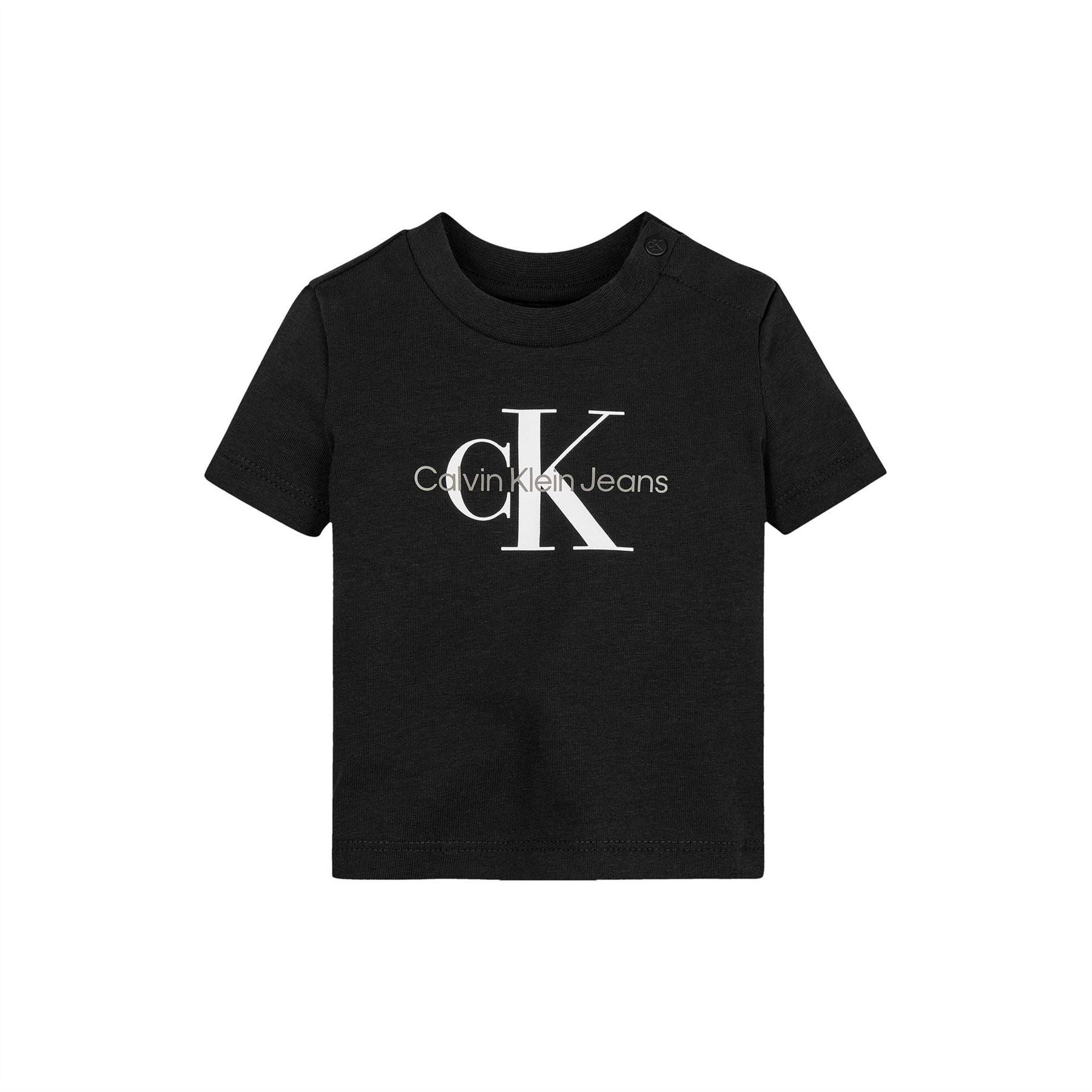 Calvin Klein Jeans Monogram Regular Fit Short Sleeve Crew Neck T-Shirt